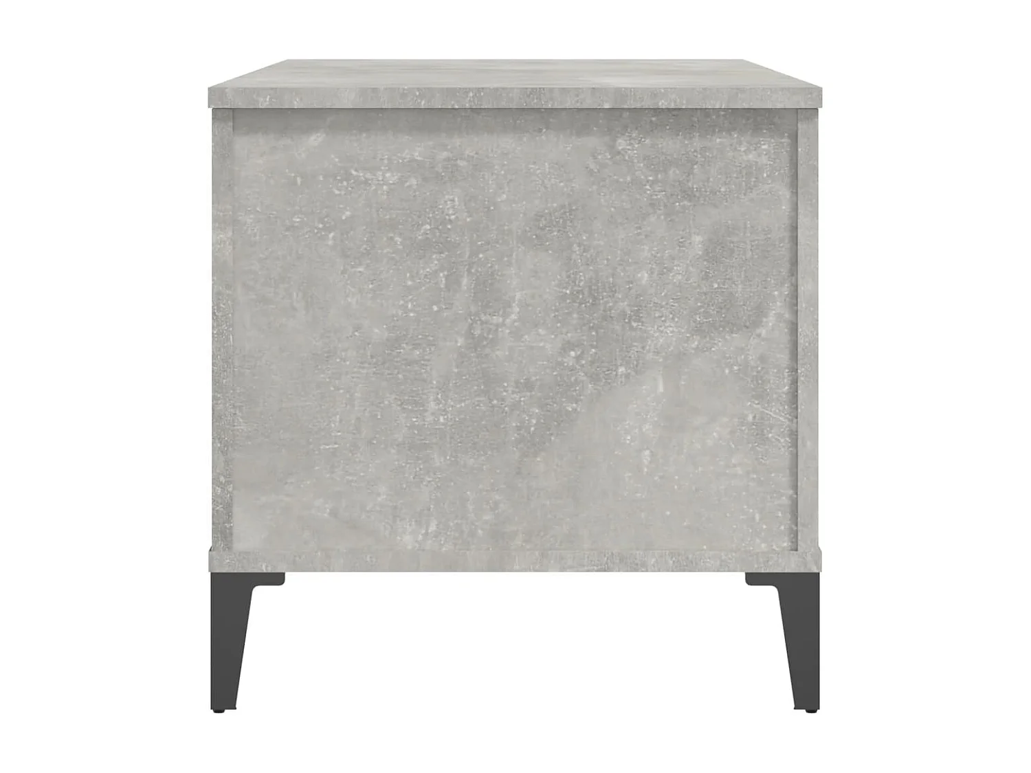 Betongrijze salontafel 90x44,5x45 cm bewerkt hout