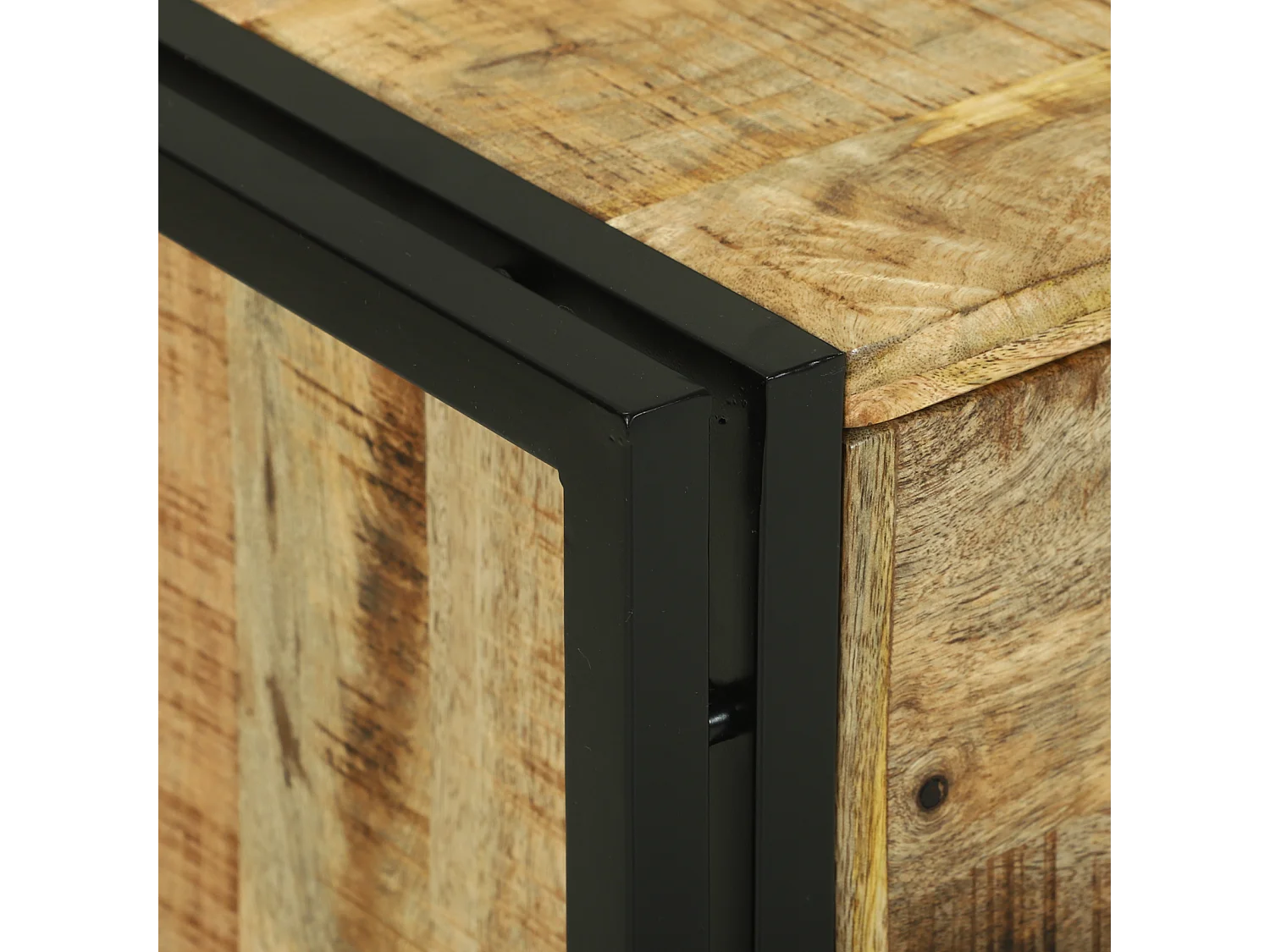 Table basse 90x50x38 cm en bois de manguier massif