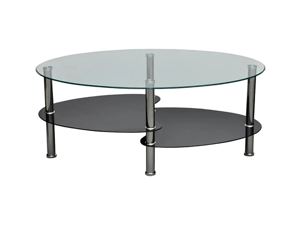 Table basse avec design exclusif Noir