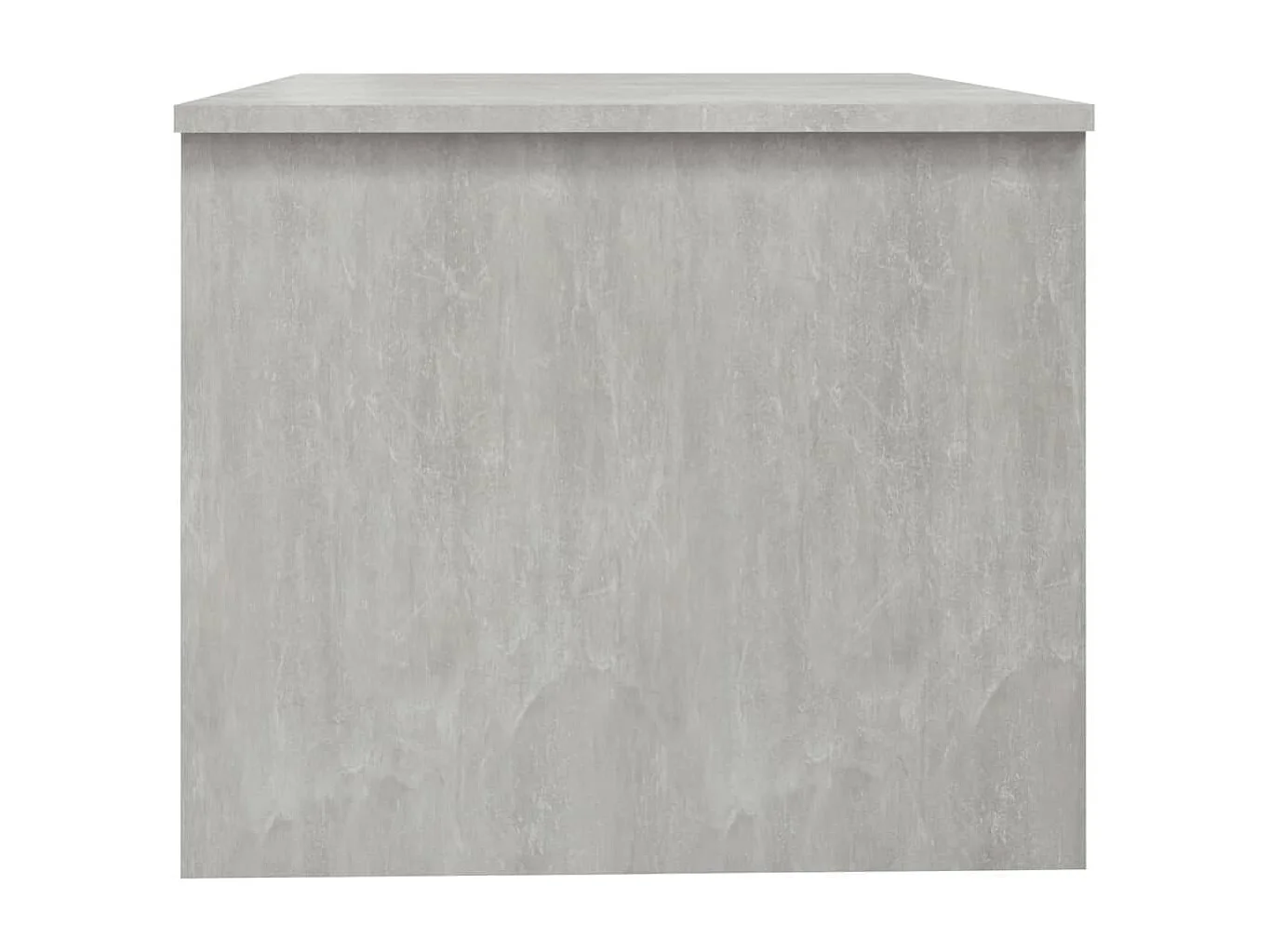 Table basse gris béton 80x50x42,5 cm bois d'ingénierie