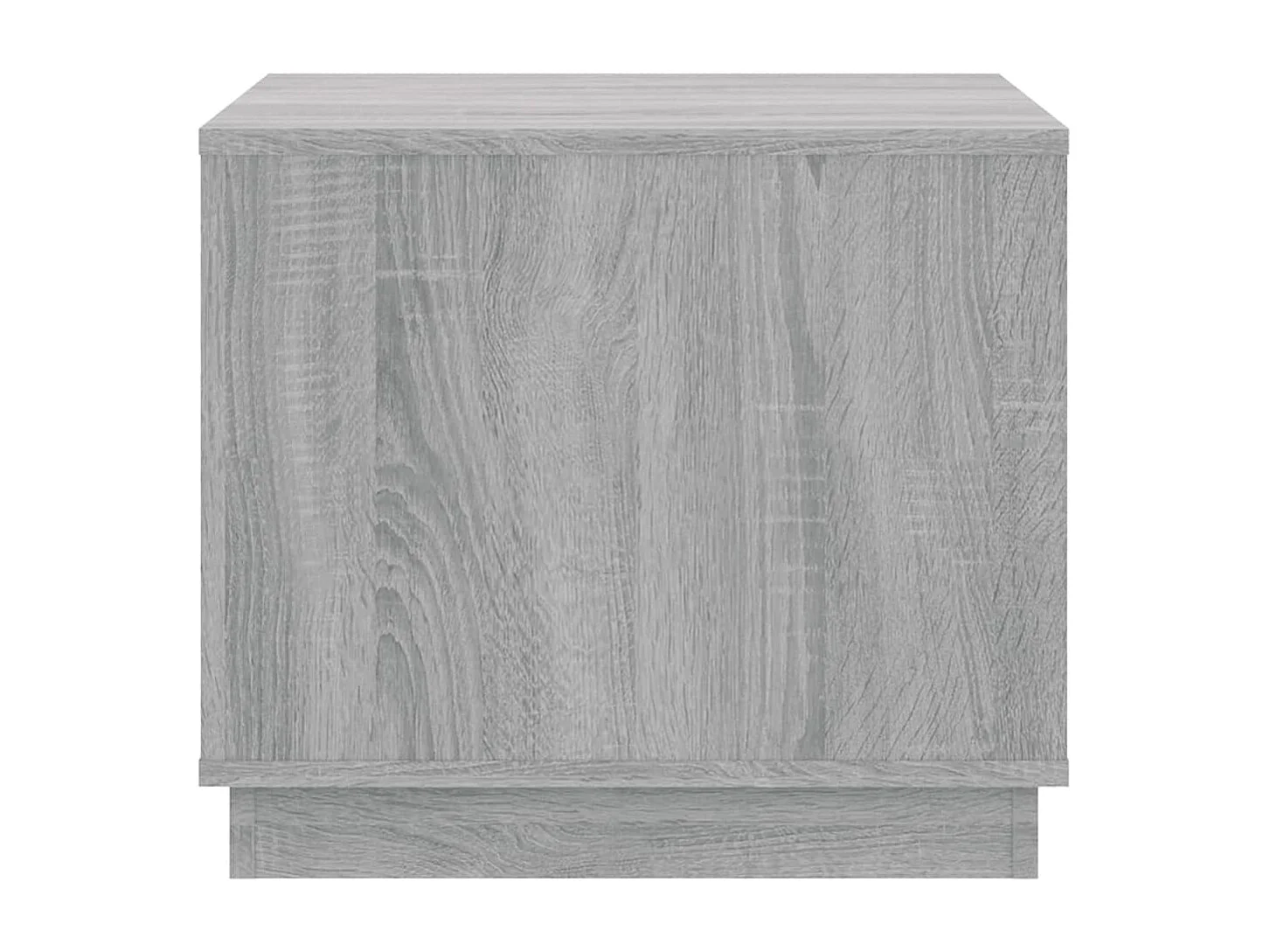 Table basse sonoma gris 51x50x44 cm bois d'ingénierie
