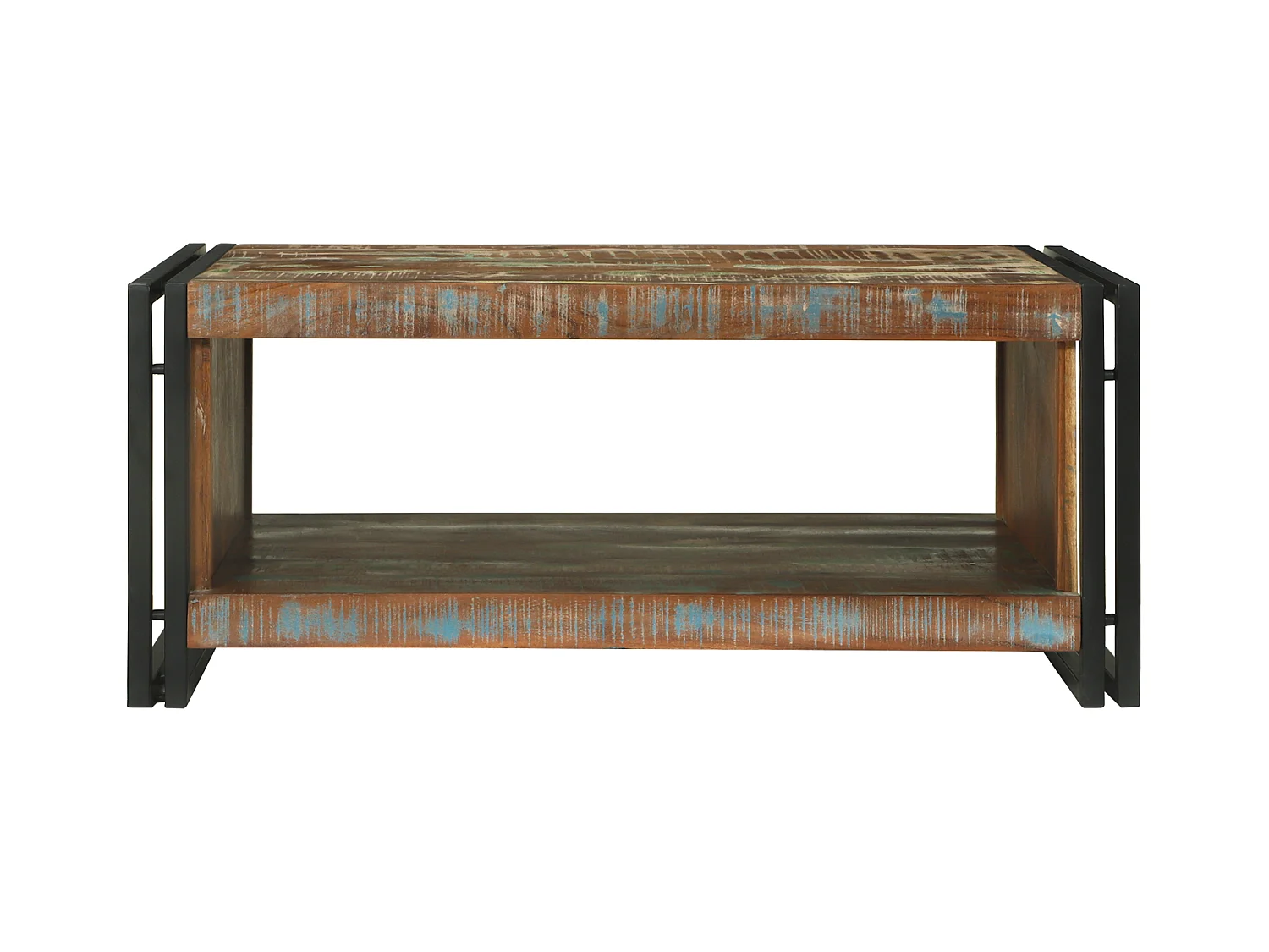 Table Basse 90x50x38 cm Bois Recyclé Solide