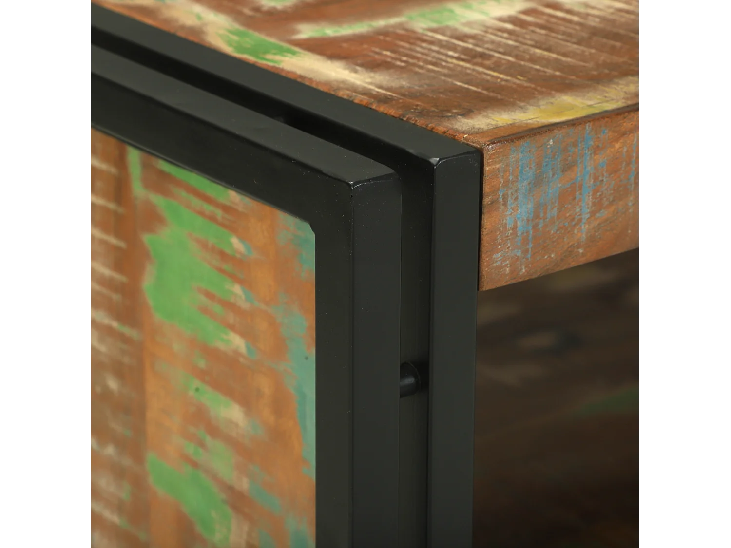 Table Basse 90x50x38 cm Bois Recyclé Solide