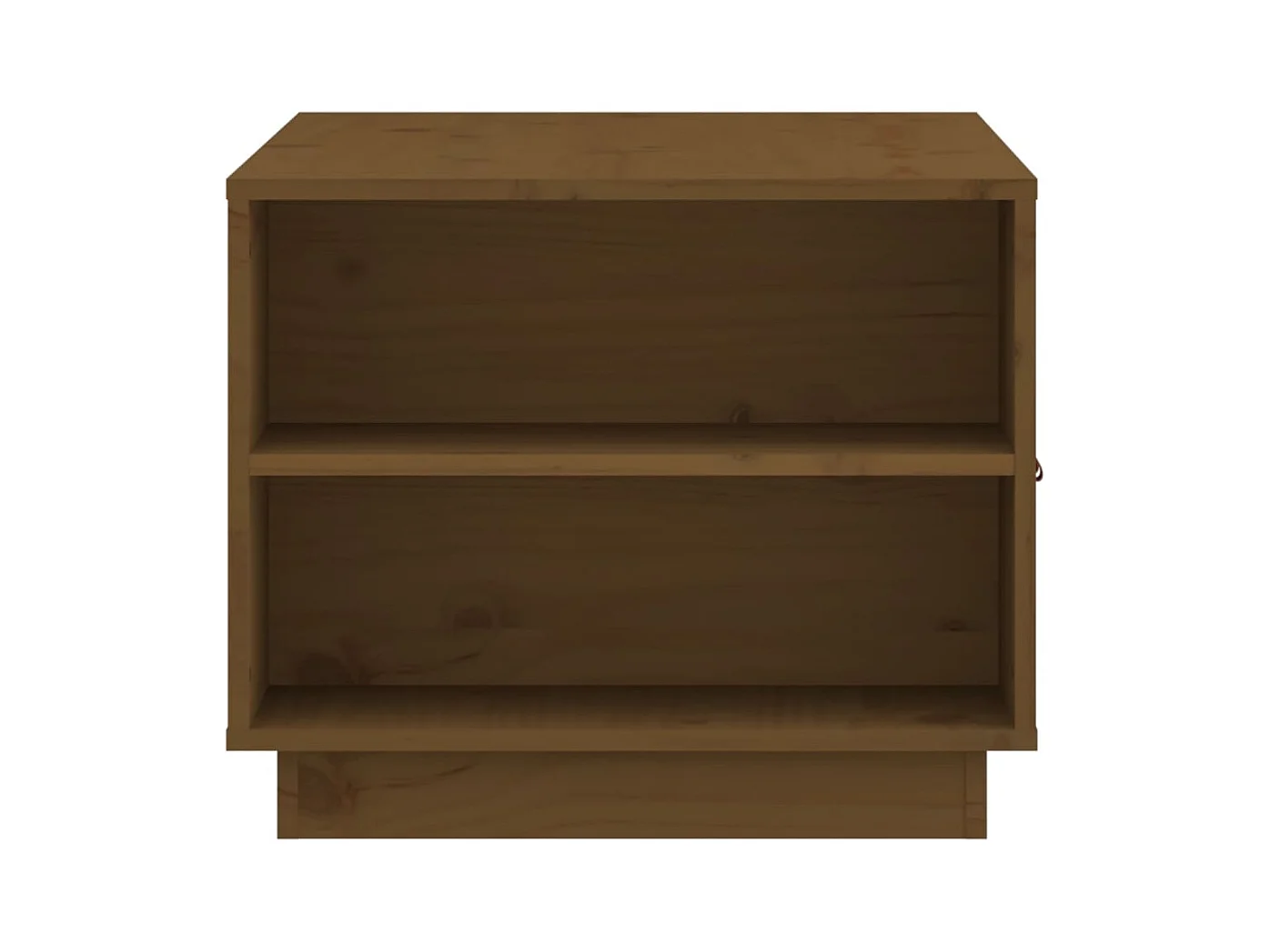 Table basse Marron miel 100x50x41 cm Bois massif de pin