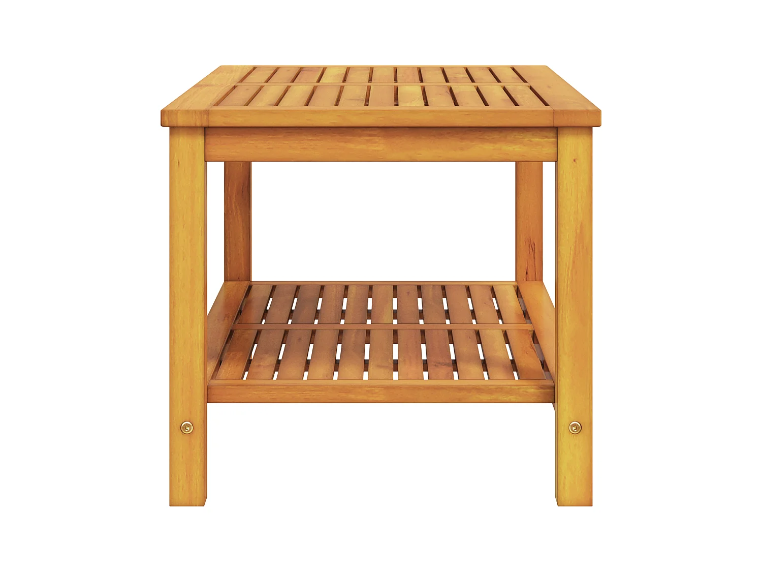 Table basse 90x50x45 cm en bois d'acacia massif