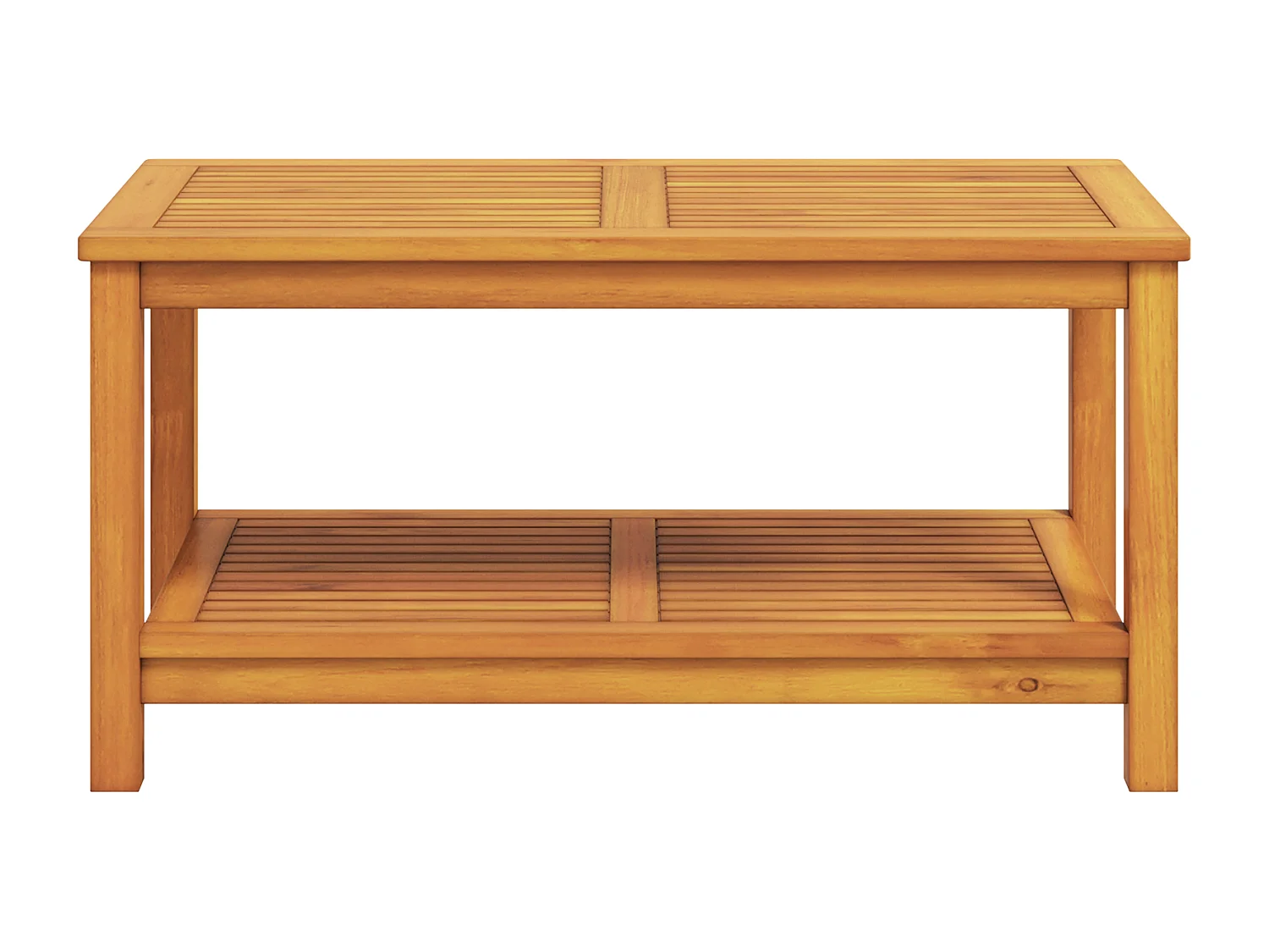 Table basse 90x50x45 cm en bois d'acacia massif