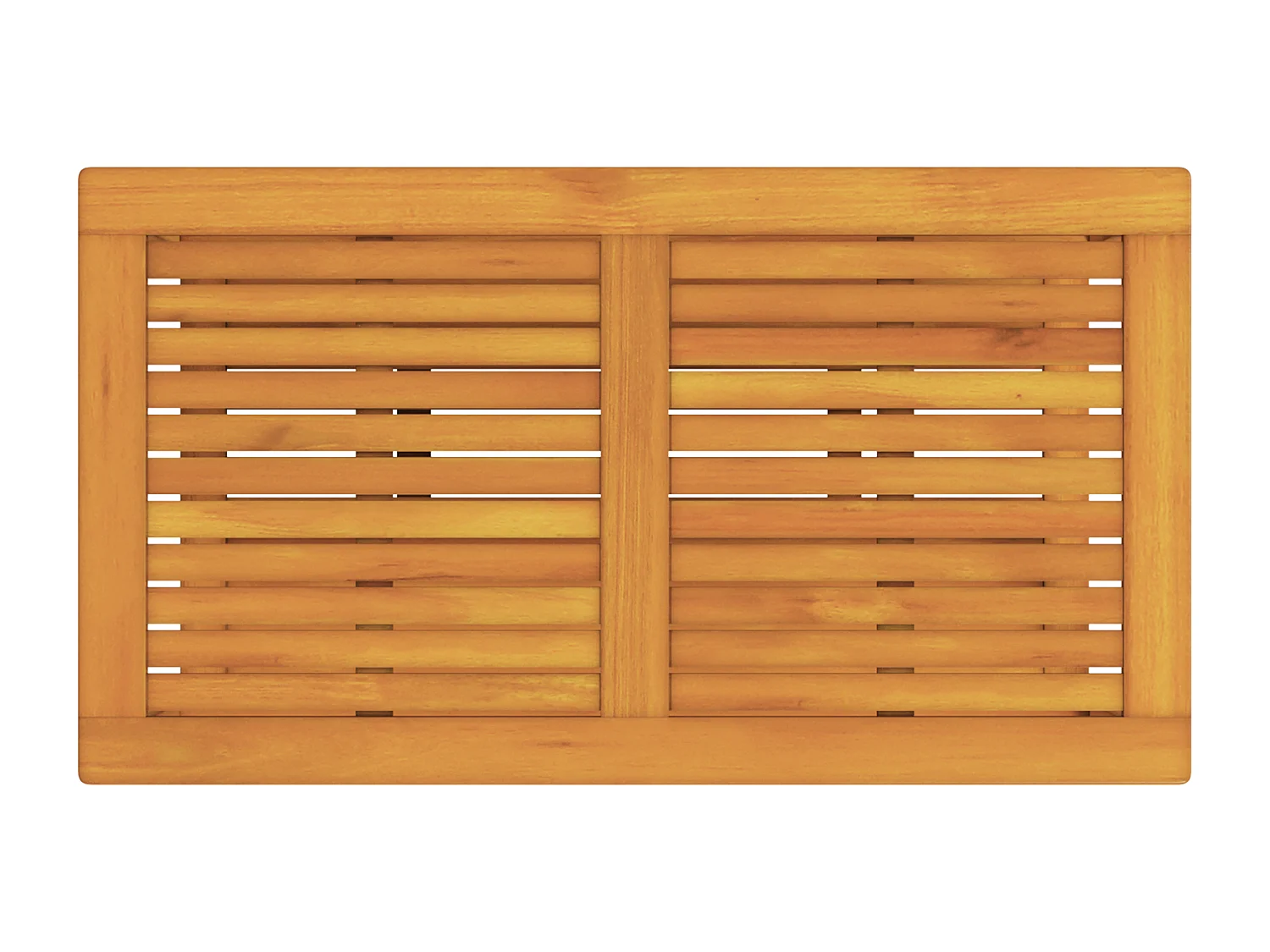 Table basse 90x50x45 cm en bois d'acacia massif