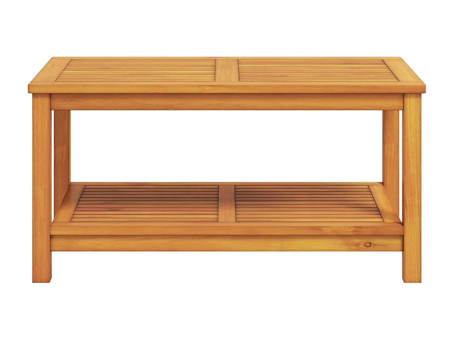 Table basse 90x50x45 cm en bois d'acacia massif