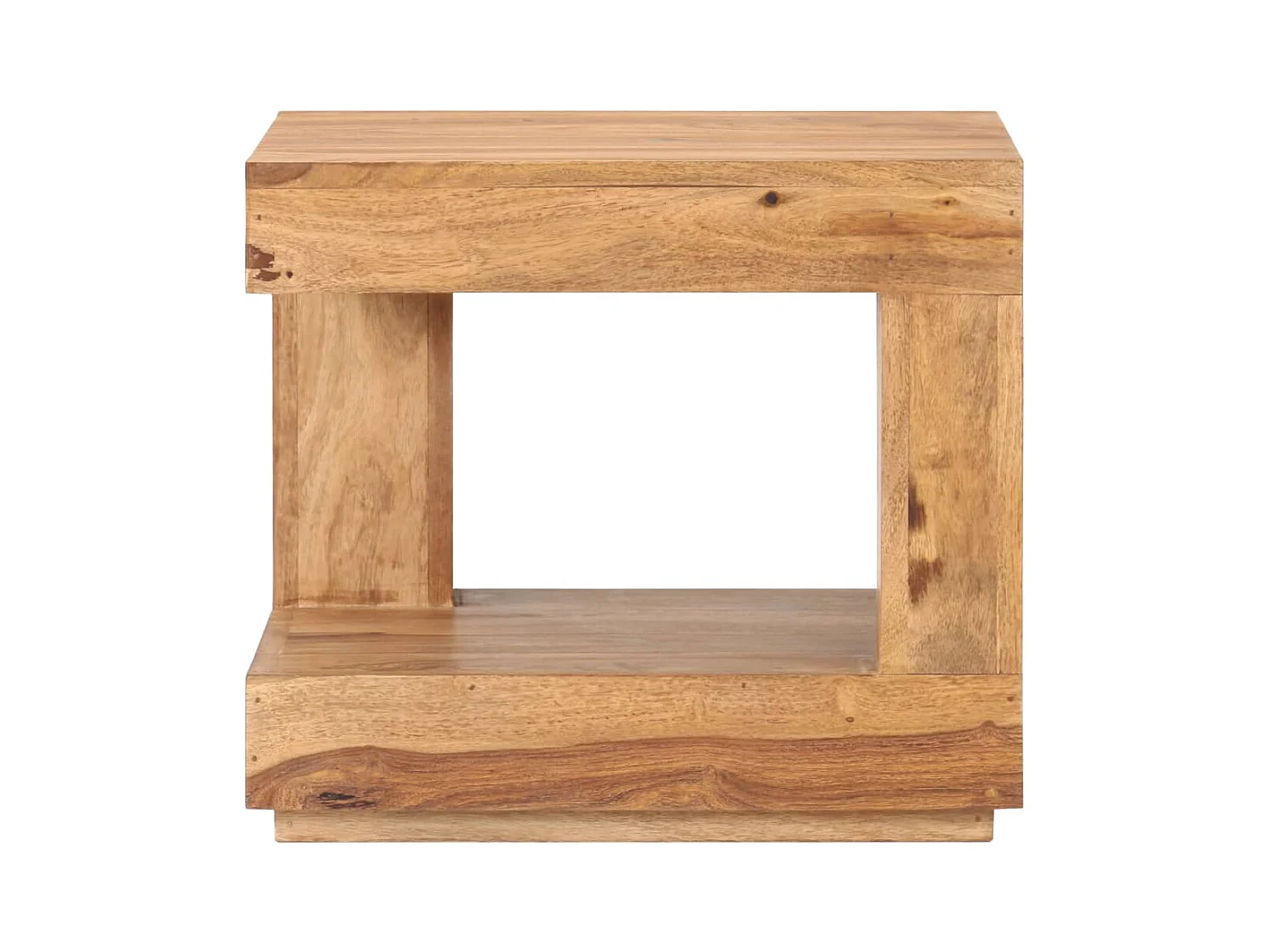 Table basse 45x45x40 cm Bois d'acacia massif