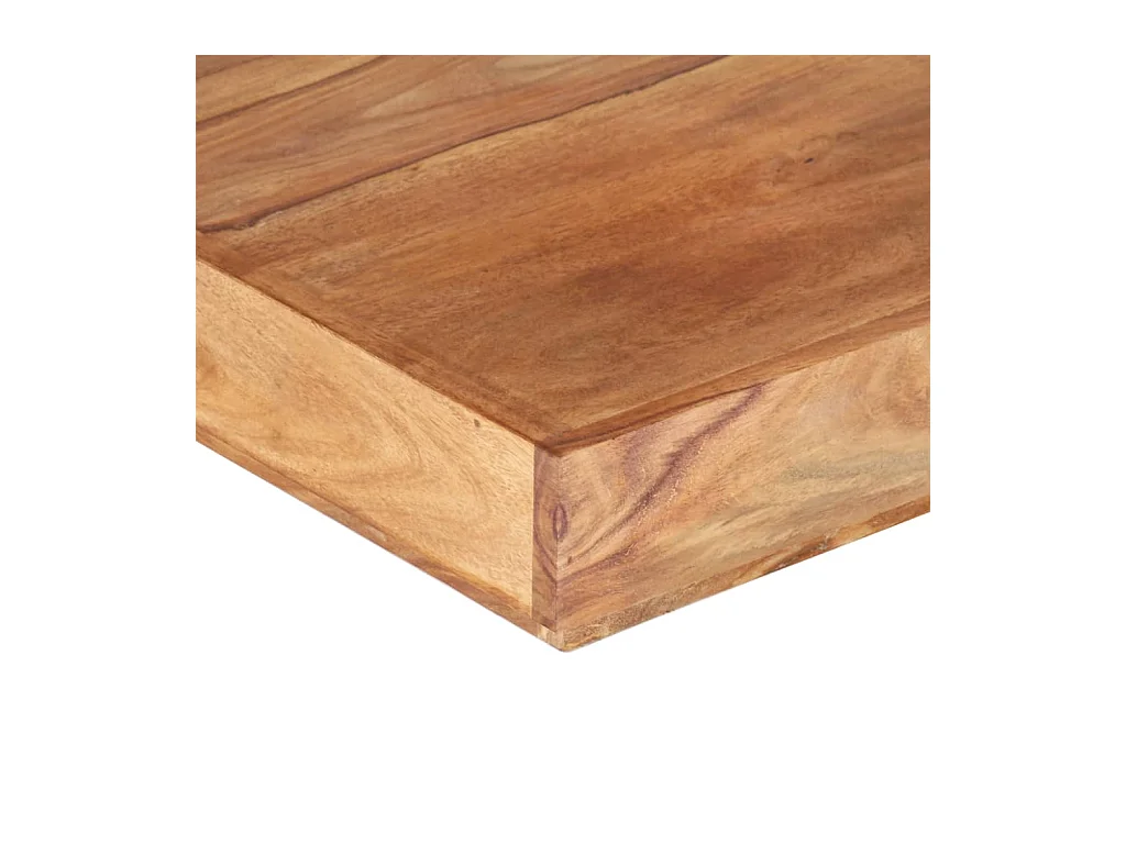 Table basse 45x45x40 cm Bois d'acacia massif