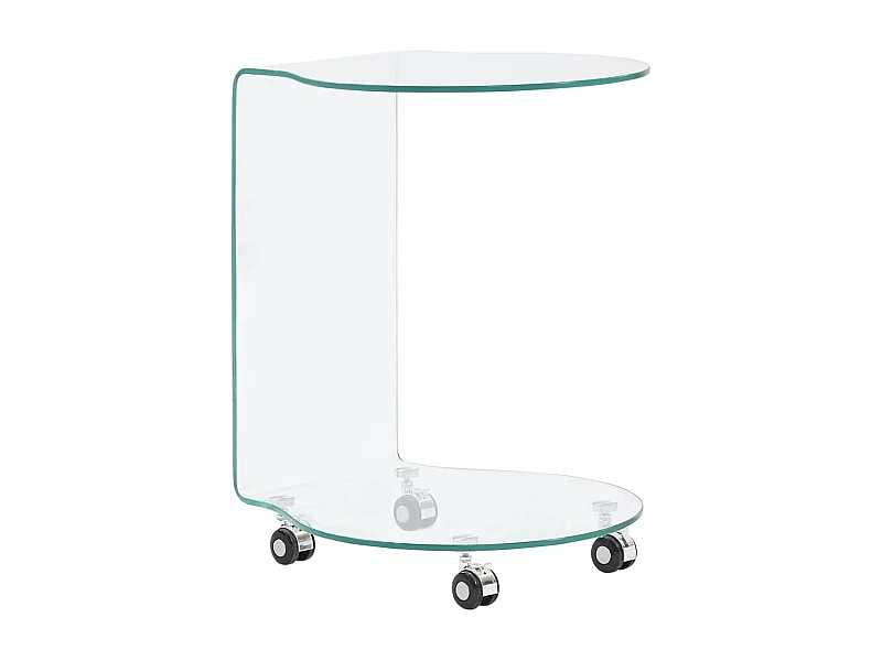 Mesa de centro 45x40x58 cm Cristal templado