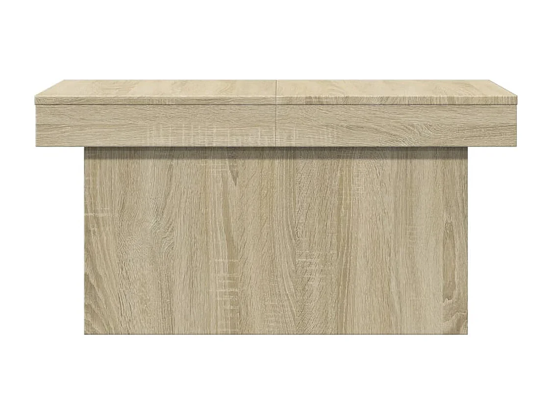 Mesa de centro de roble Sonoma 100x55x40 cm madera de ingeniería