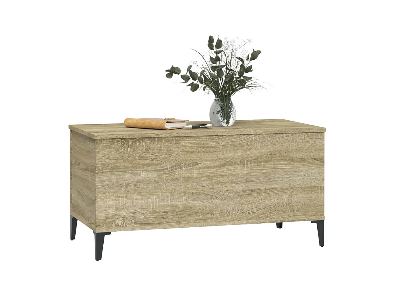 Table basse Chêne sonoma 90x44,5x45 cm Bois d'ingénierie