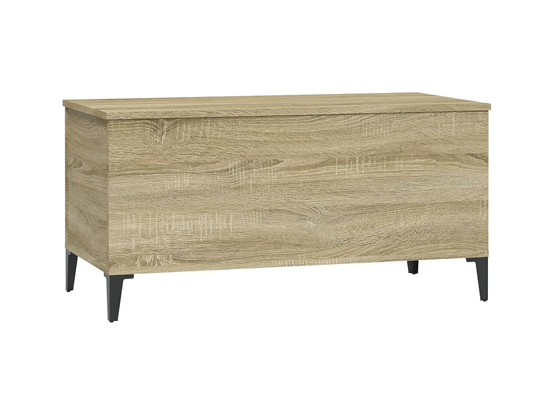 Table basse Chêne sonoma 90x44,5x45 cm Bois d'ingénierie