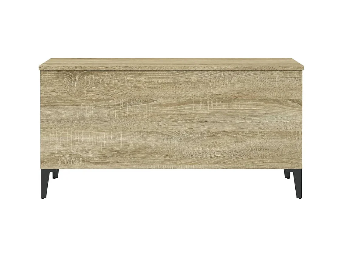 Table basse Chêne sonoma 90x44,5x45 cm Bois d'ingénierie