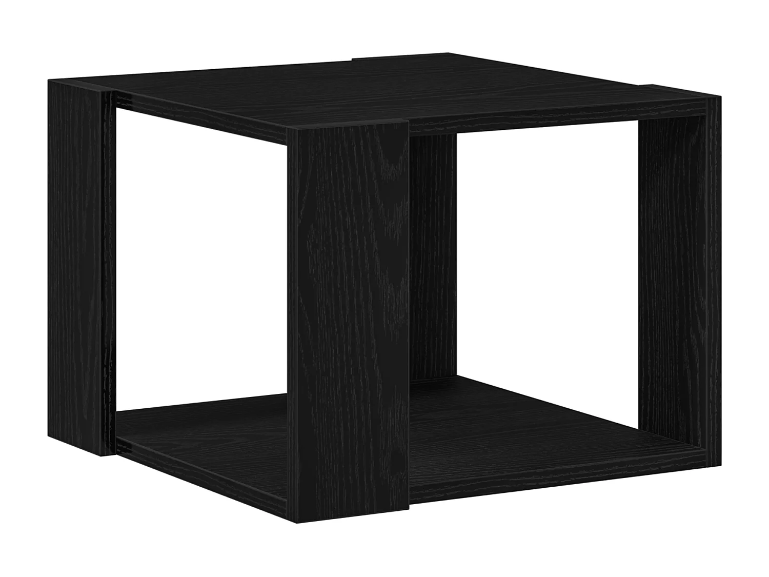 Table basse Chêne noir 40x40x30 cm Bois reconstitué