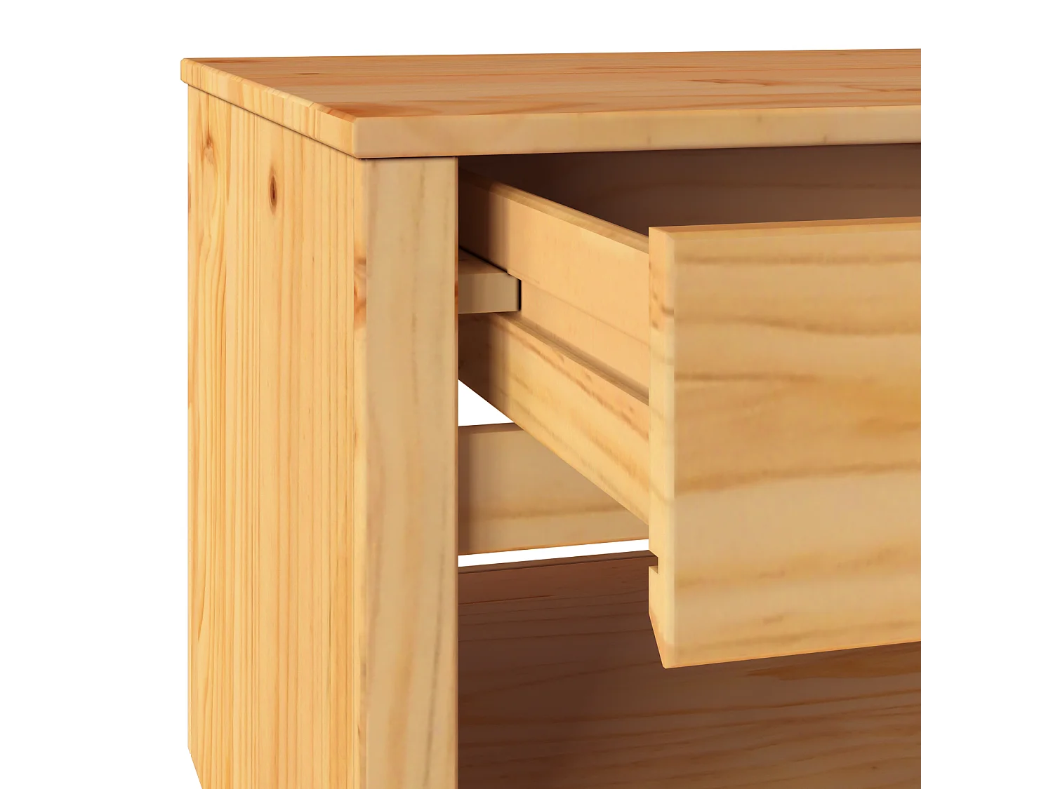 "DRAMMEN" salontafel 99x55x45 cm in massief grenenhout