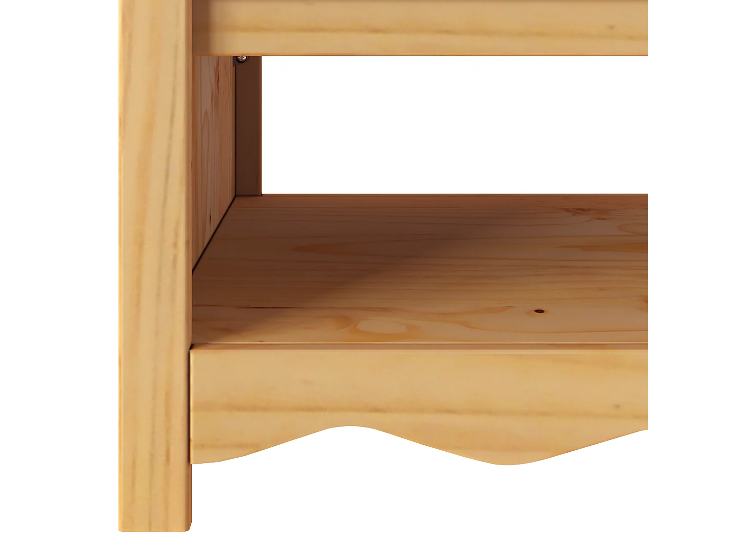 "DRAMMEN" salontafel 99x55x45 cm in massief grenenhout