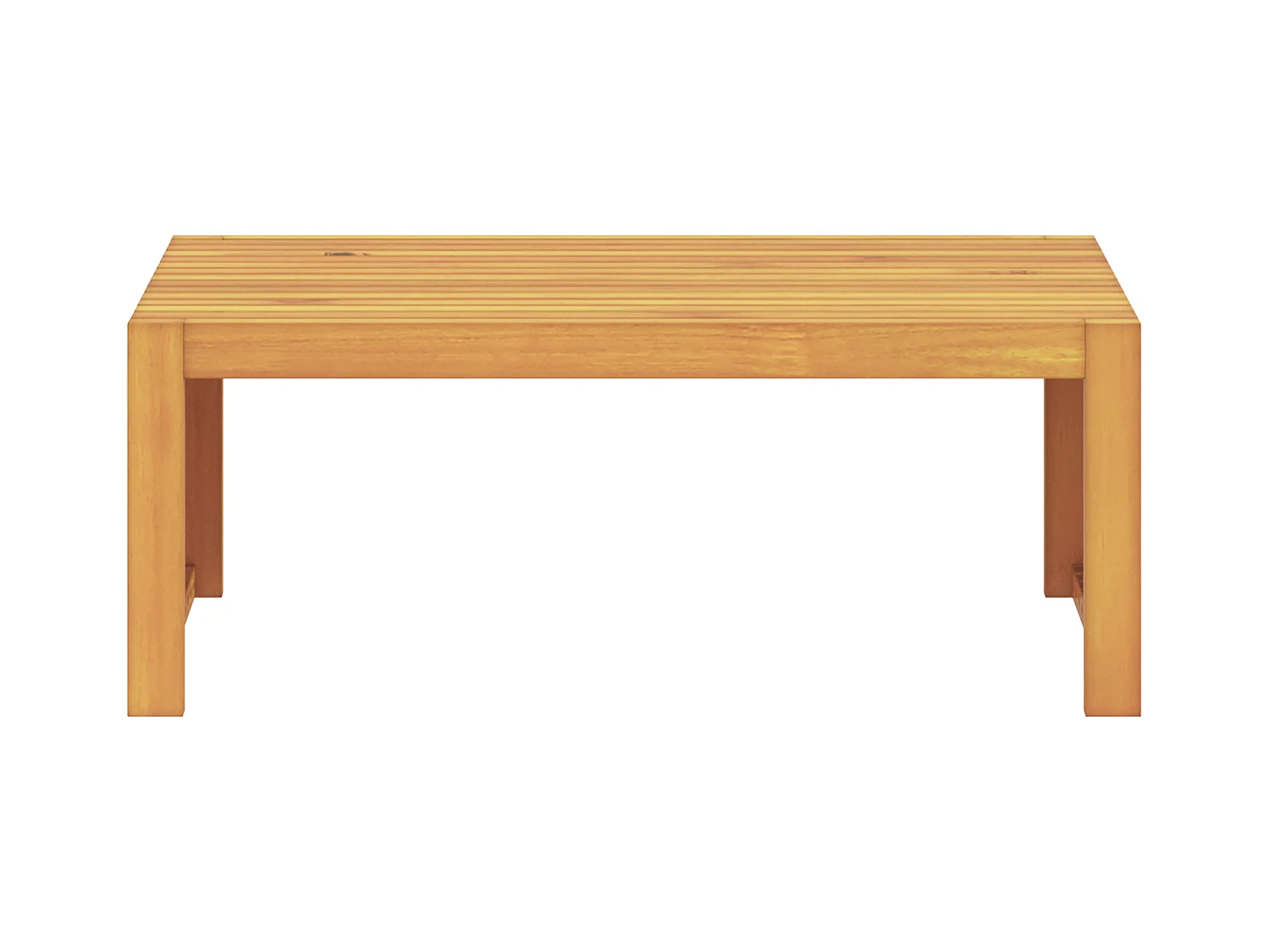 Table Basse de Jardin 90x45x35 cm Bois Massif Acacia