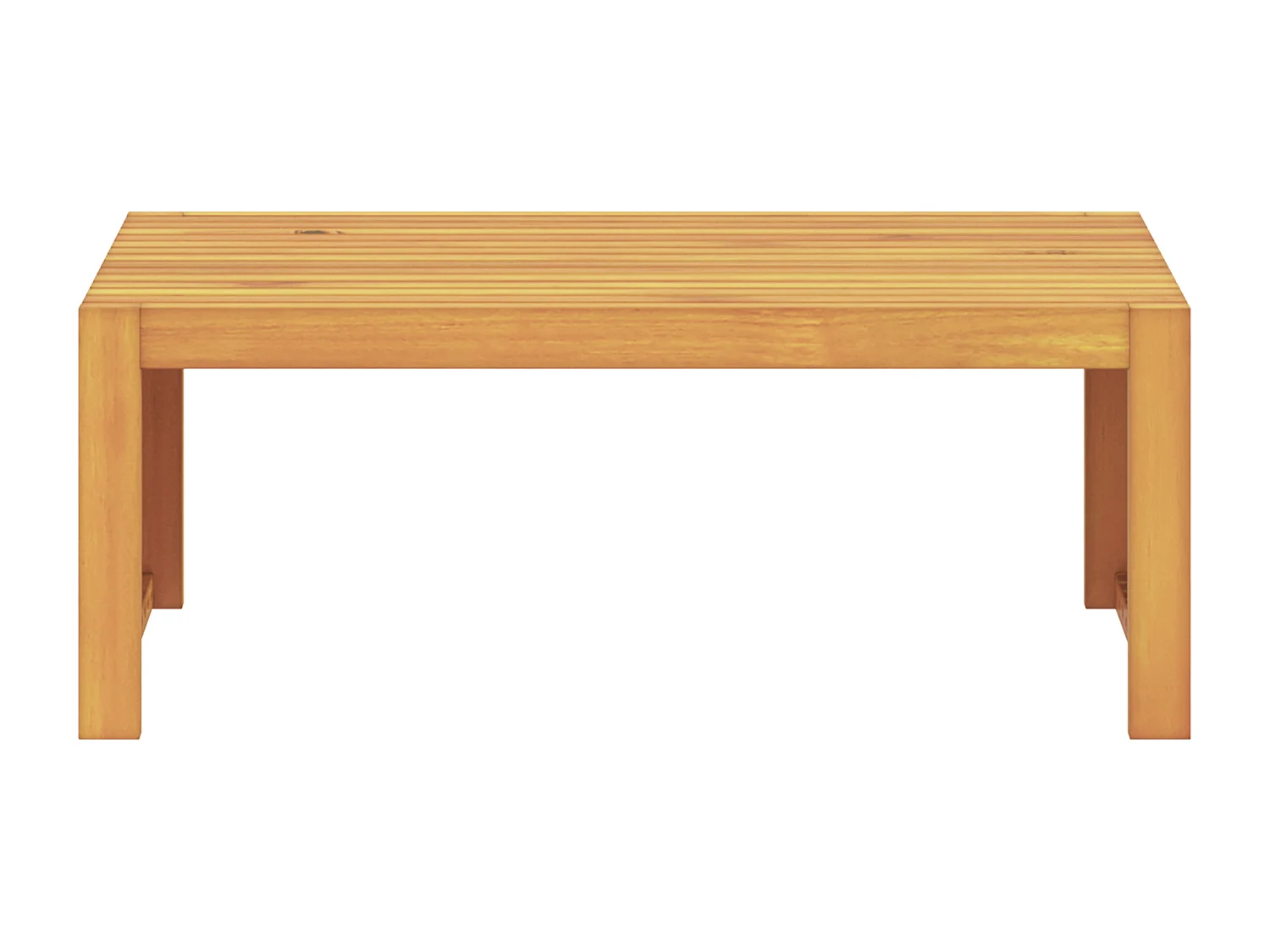 Table Basse de Jardin 90x45x35 cm Bois Massif Acacia