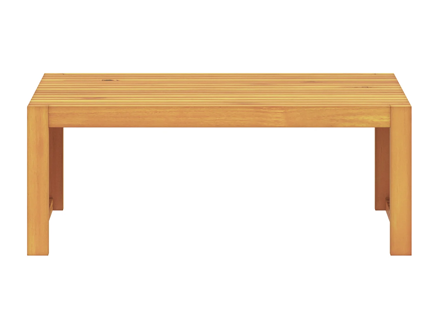Table Basse de Jardin 90x45x35 cm Bois Massif Acacia
