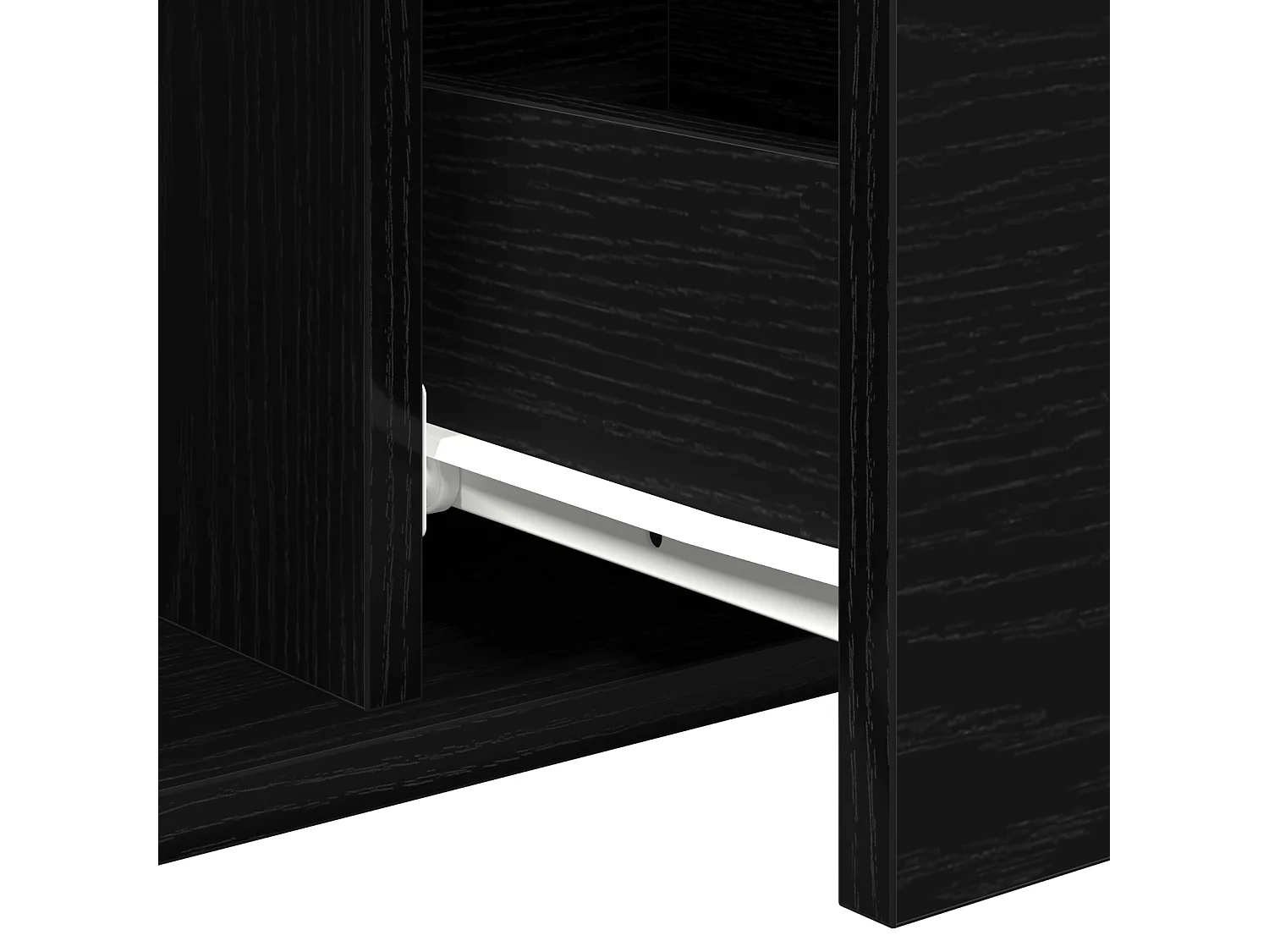 Table basse Chêne noir 90x50x36,5 cm Bois reconstitué