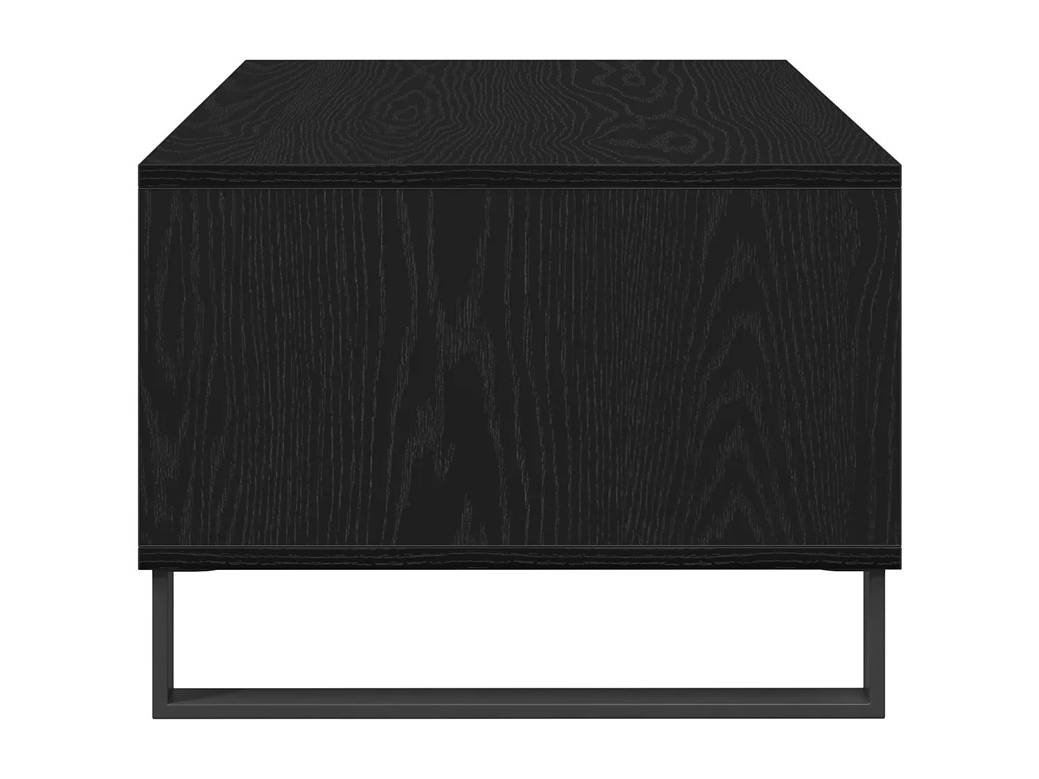 Table basse Chêne noir 90x50x36,5 cm Bois reconstitué