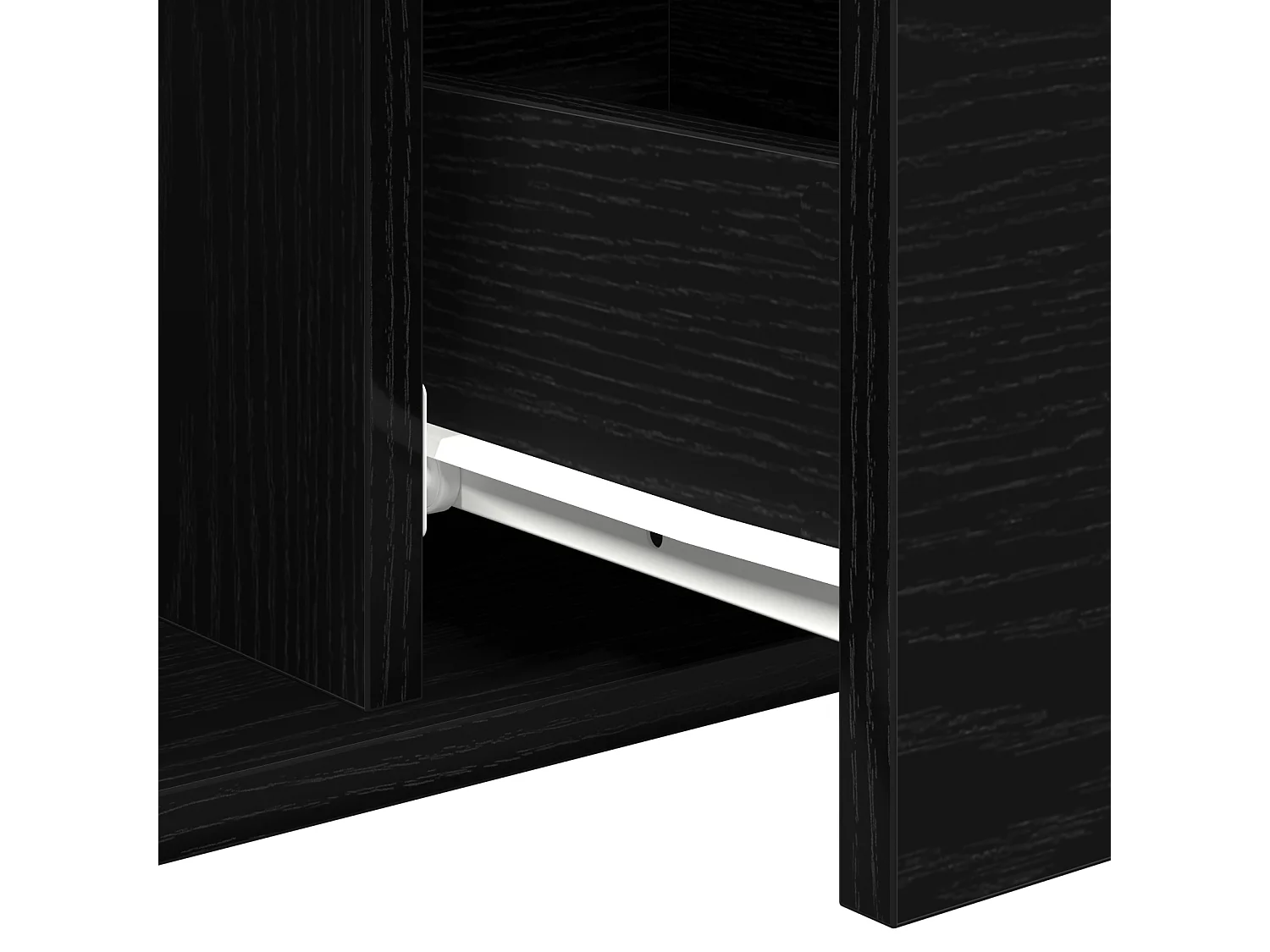 Table basse Chêne noir 90x50x36,5 cm Bois reconstitué