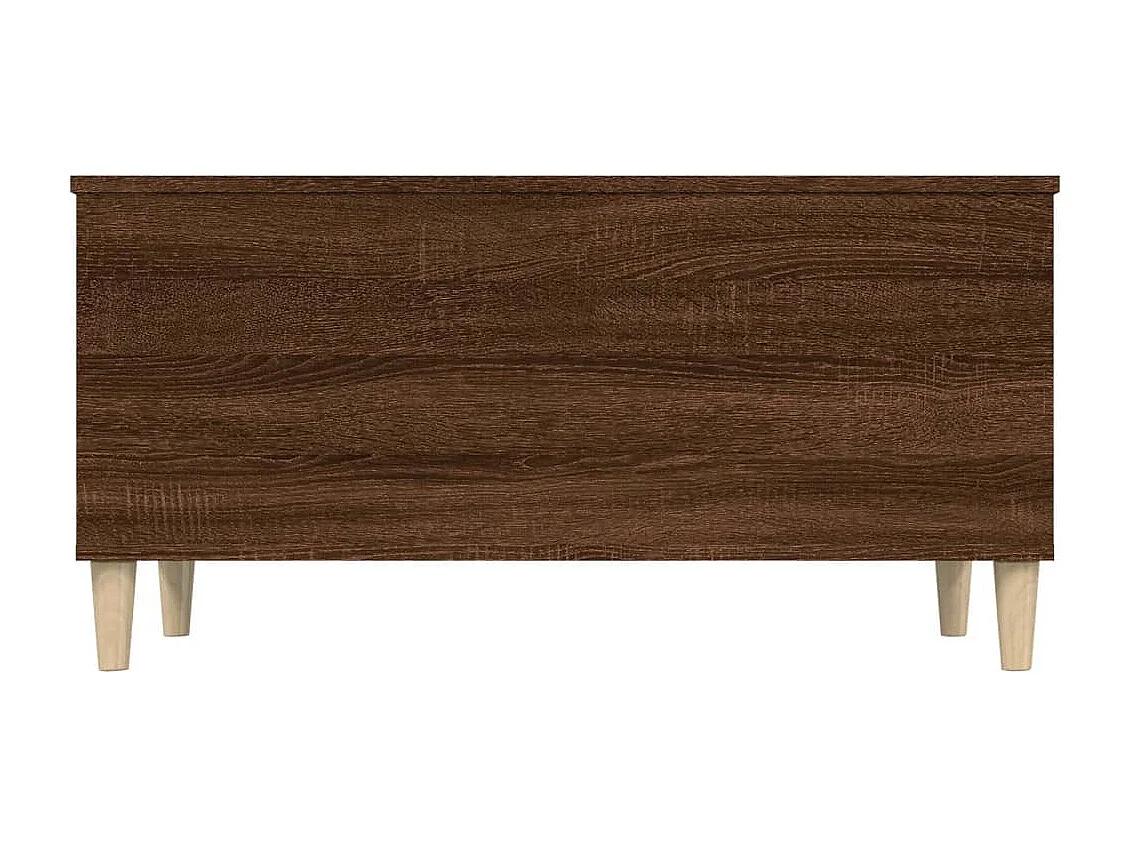 Table basse Chêne marron 90x44,5x45 cm Bois d'ingénierie