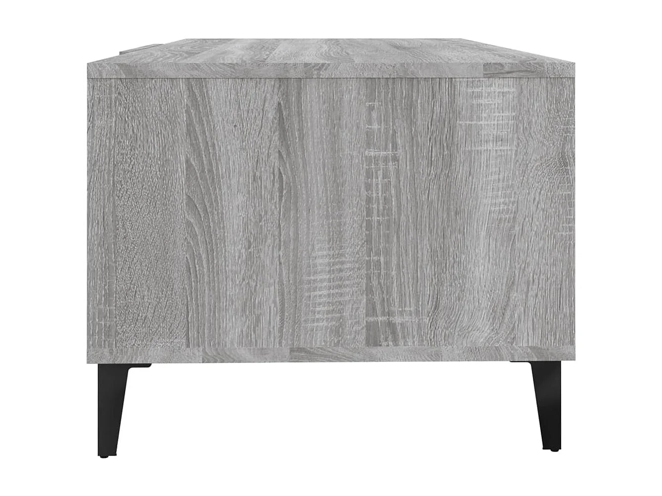 Table basse sonoma gris 102x50x40 cm bois d'ingénierie
