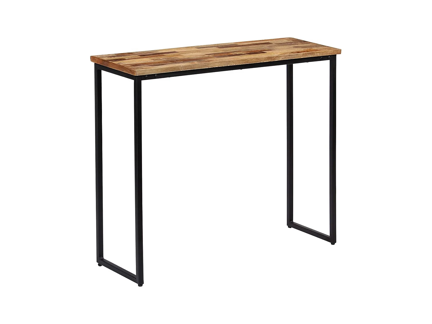 Table console Teck recyclé massif 90 x 30 x 76 cm