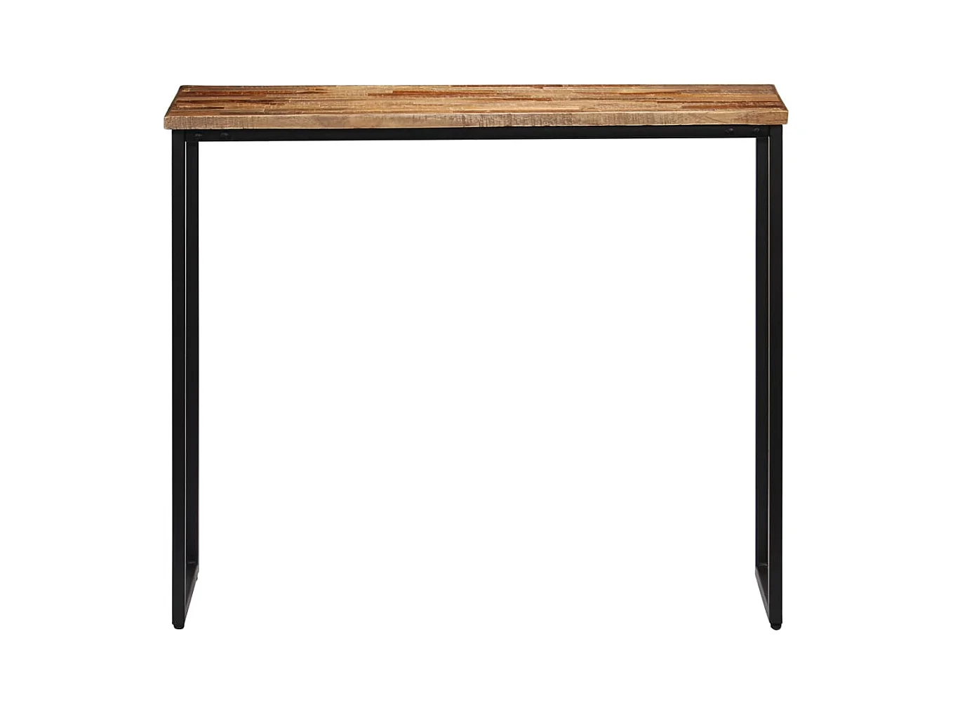 Table console Teck recyclé massif 90 x 30 x 76 cm