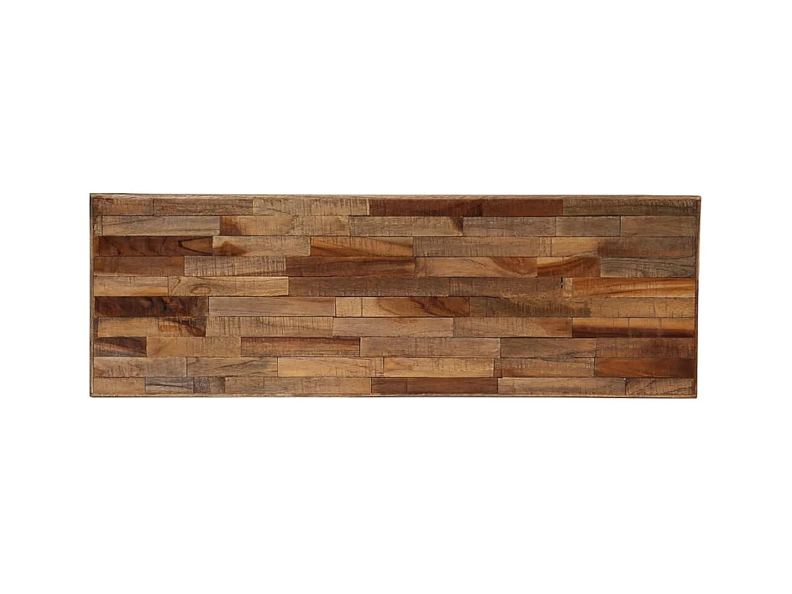 Table console Teck recyclé massif 90 x 30 x 76 cm