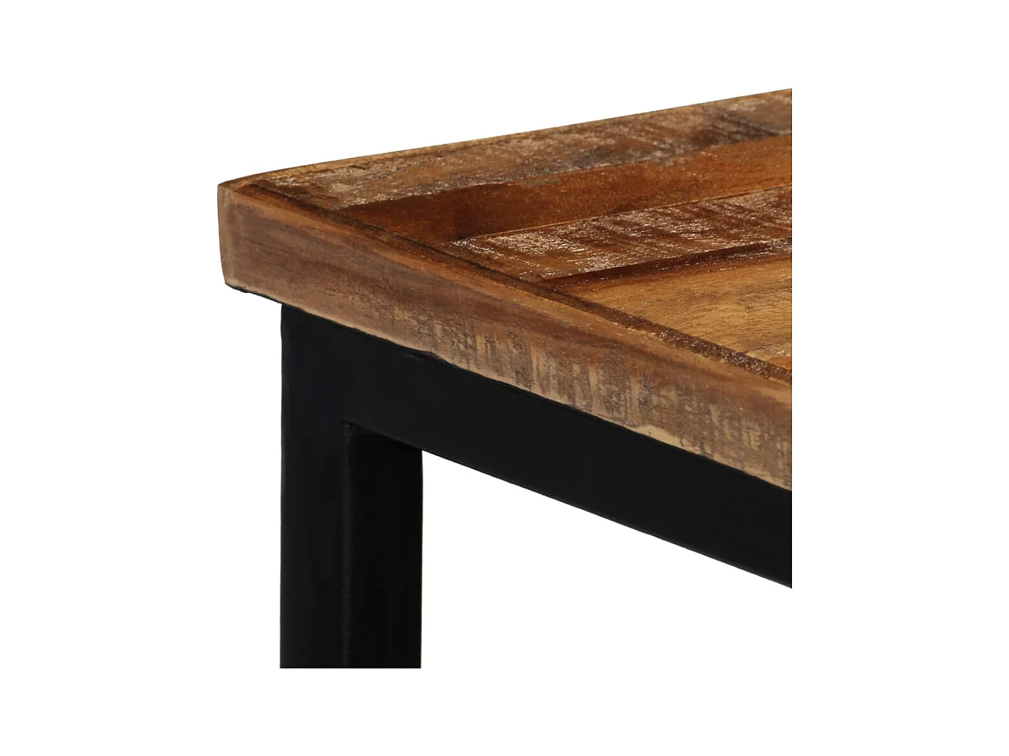 Table console Teck recyclé massif 90 x 30 x 76 cm