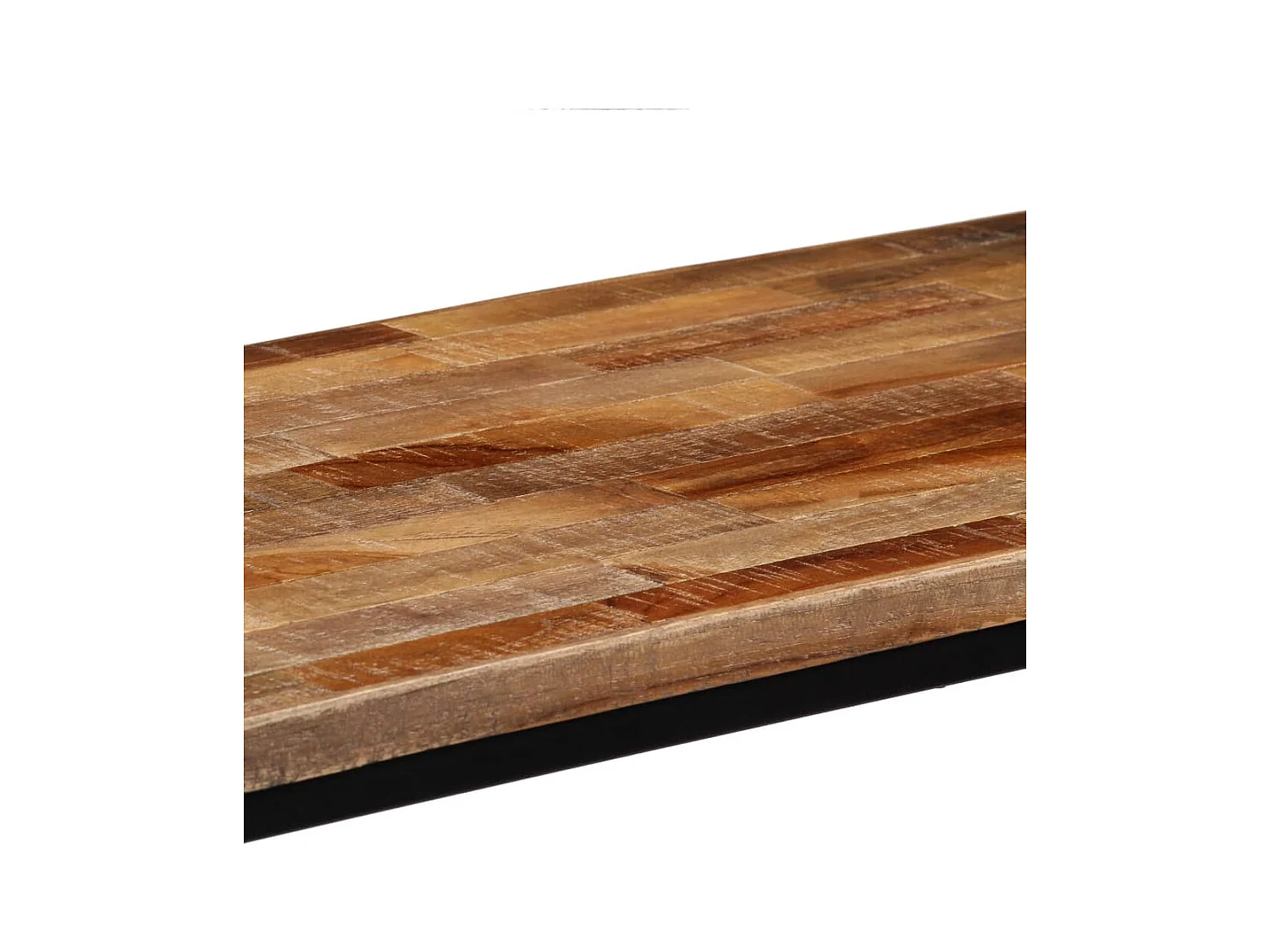 Table console Teck recyclé massif 90 x 30 x 76 cm