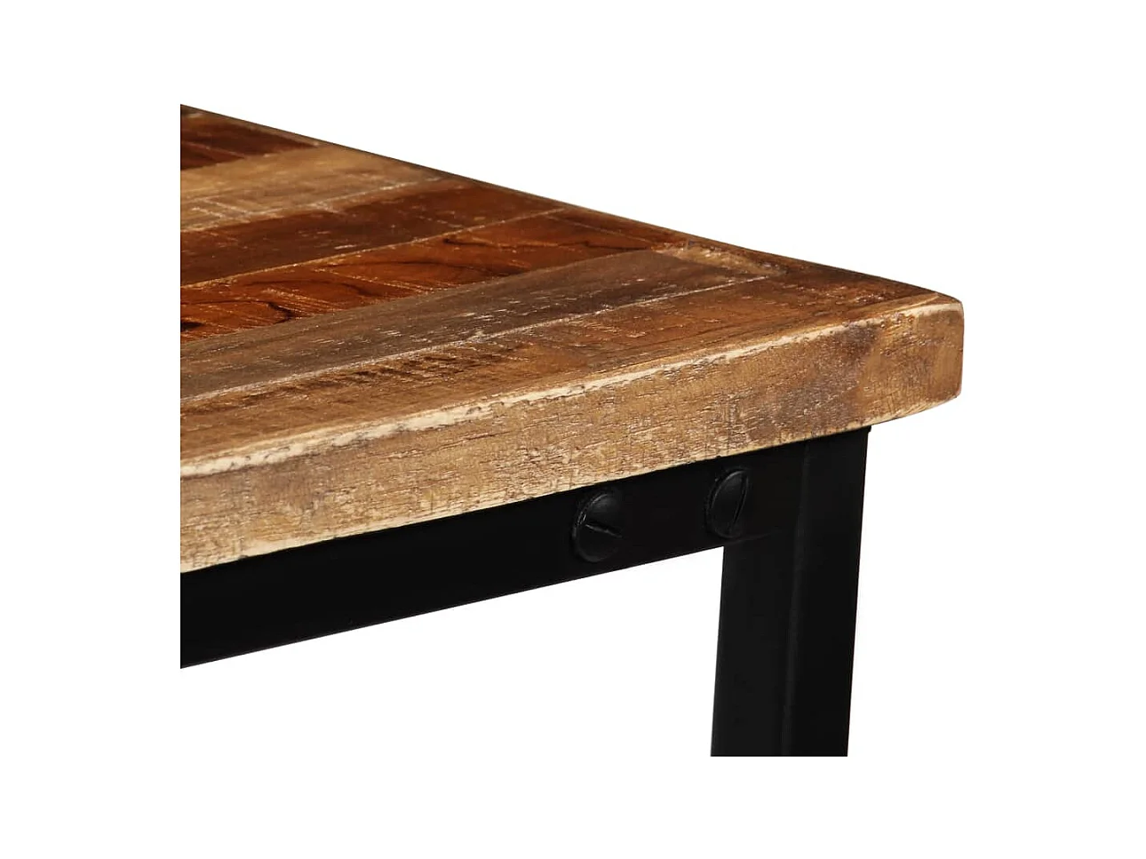 Table console Teck recyclé massif 90 x 30 x 76 cm