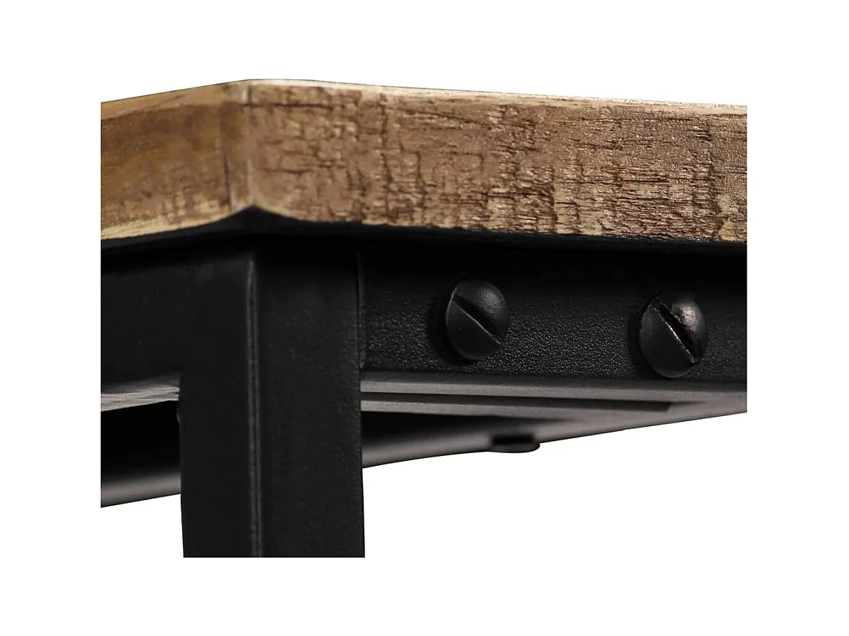 Table console Teck recyclé massif 90 x 30 x 76 cm