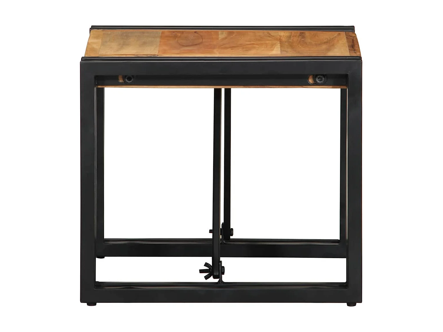 Table basse 40x40x35 cm bois massif acacia