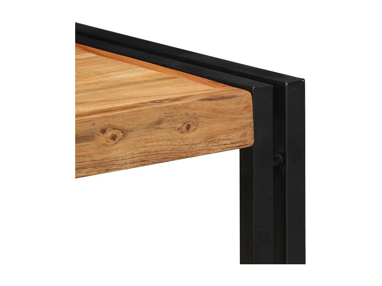 Table basse 40x40x35 cm bois massif acacia