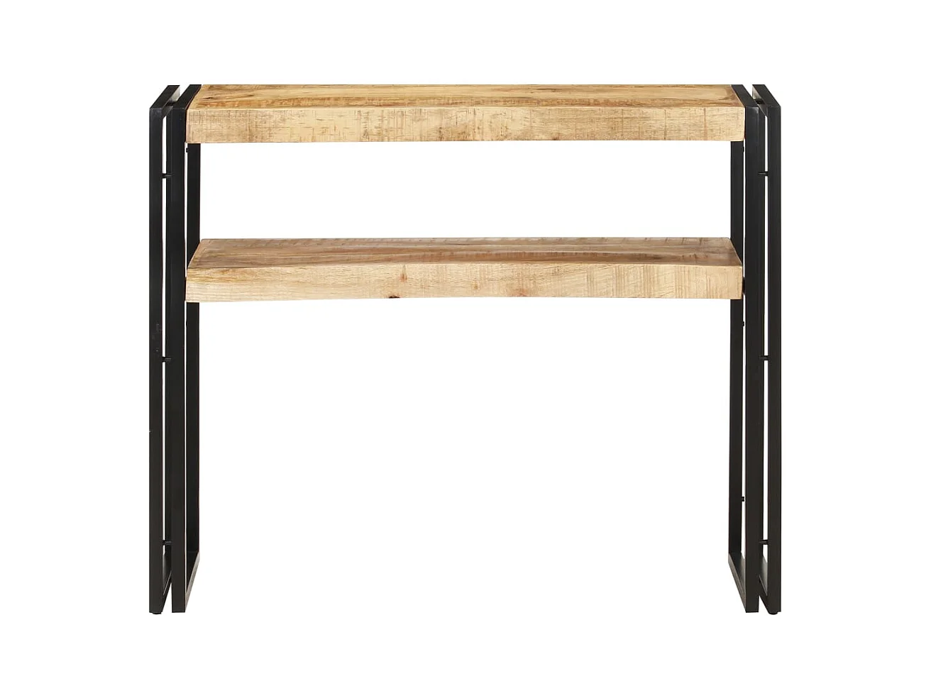 Table console 90x30x75 cm Bois de manguier brut