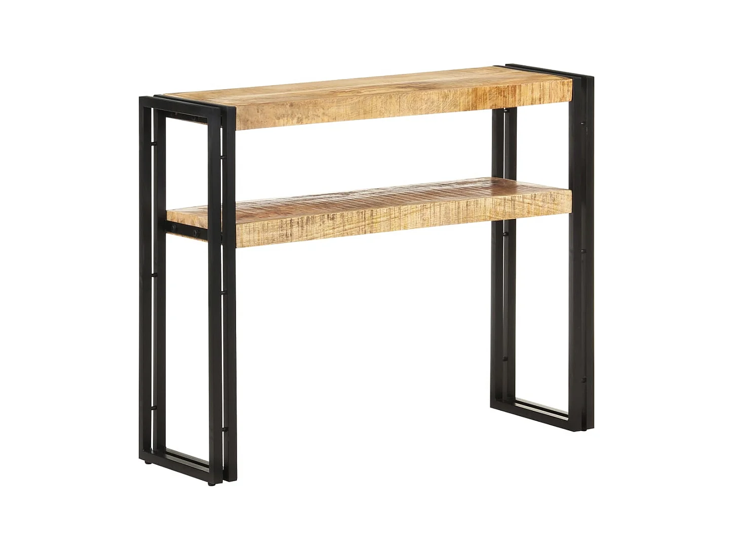 Table console 90x30x75 cm Bois de manguier brut