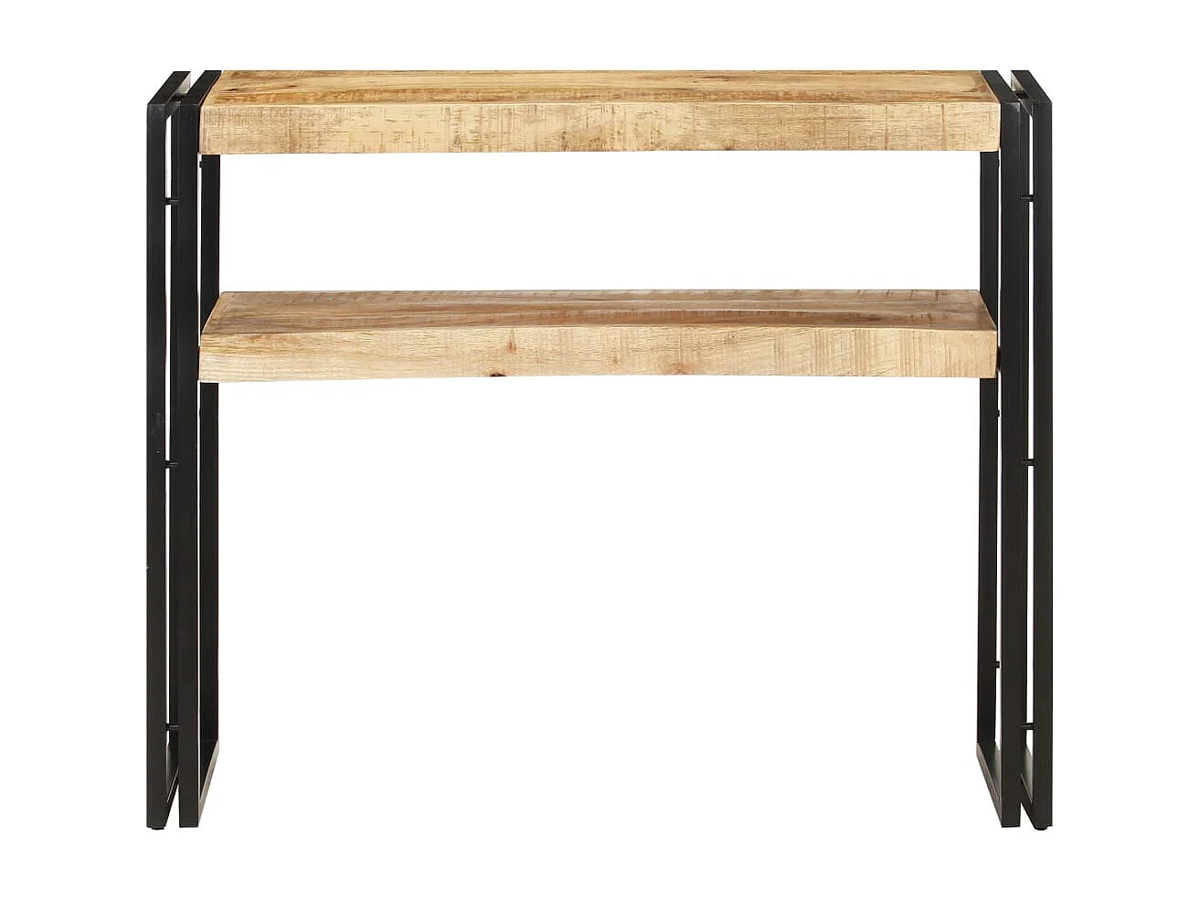 Tavolo consolle 90x30x75 cm Legno di mango grezzo