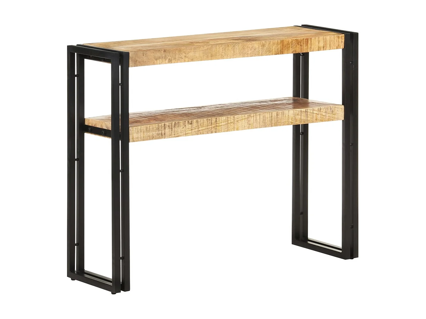 Tavolo consolle 90x30x75 cm Legno di mango grezzo