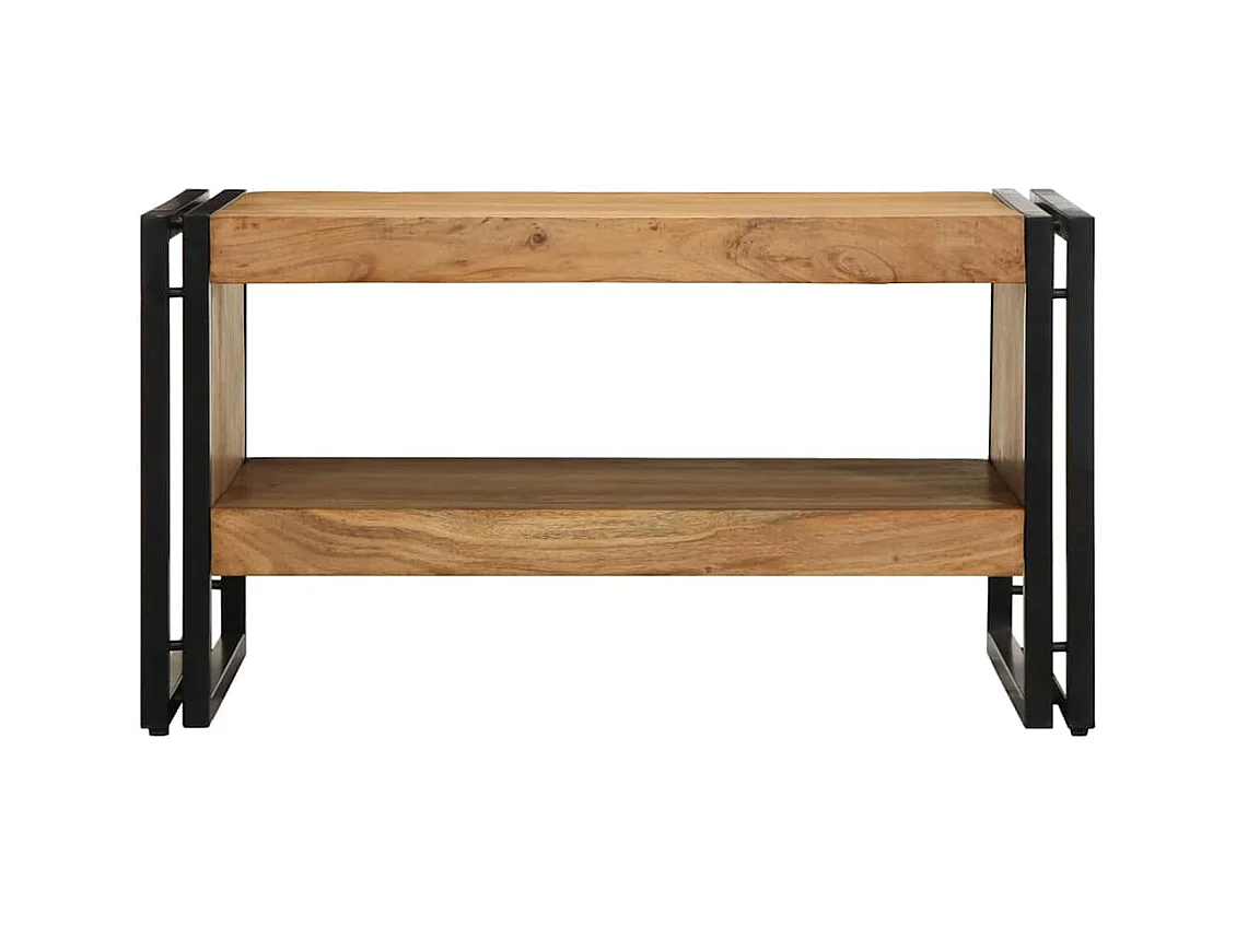 Table basse 70x50x38 cm bois massif acacia