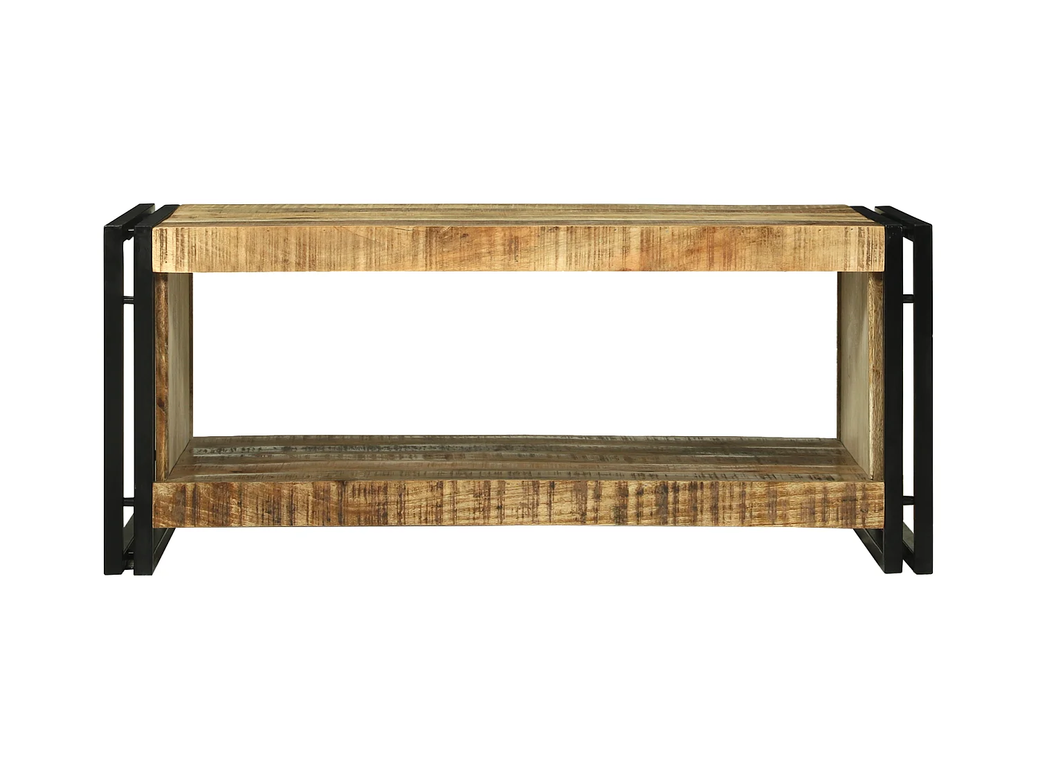 Table basse 90x50x38 cm Bois brut de mangue