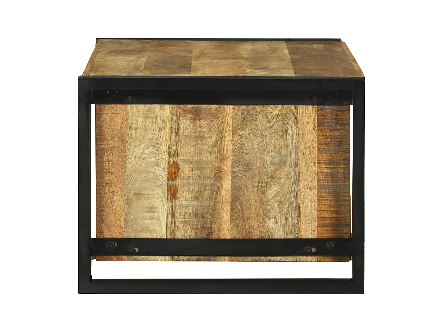 Table basse 90x50x38 cm Bois brut de mangue