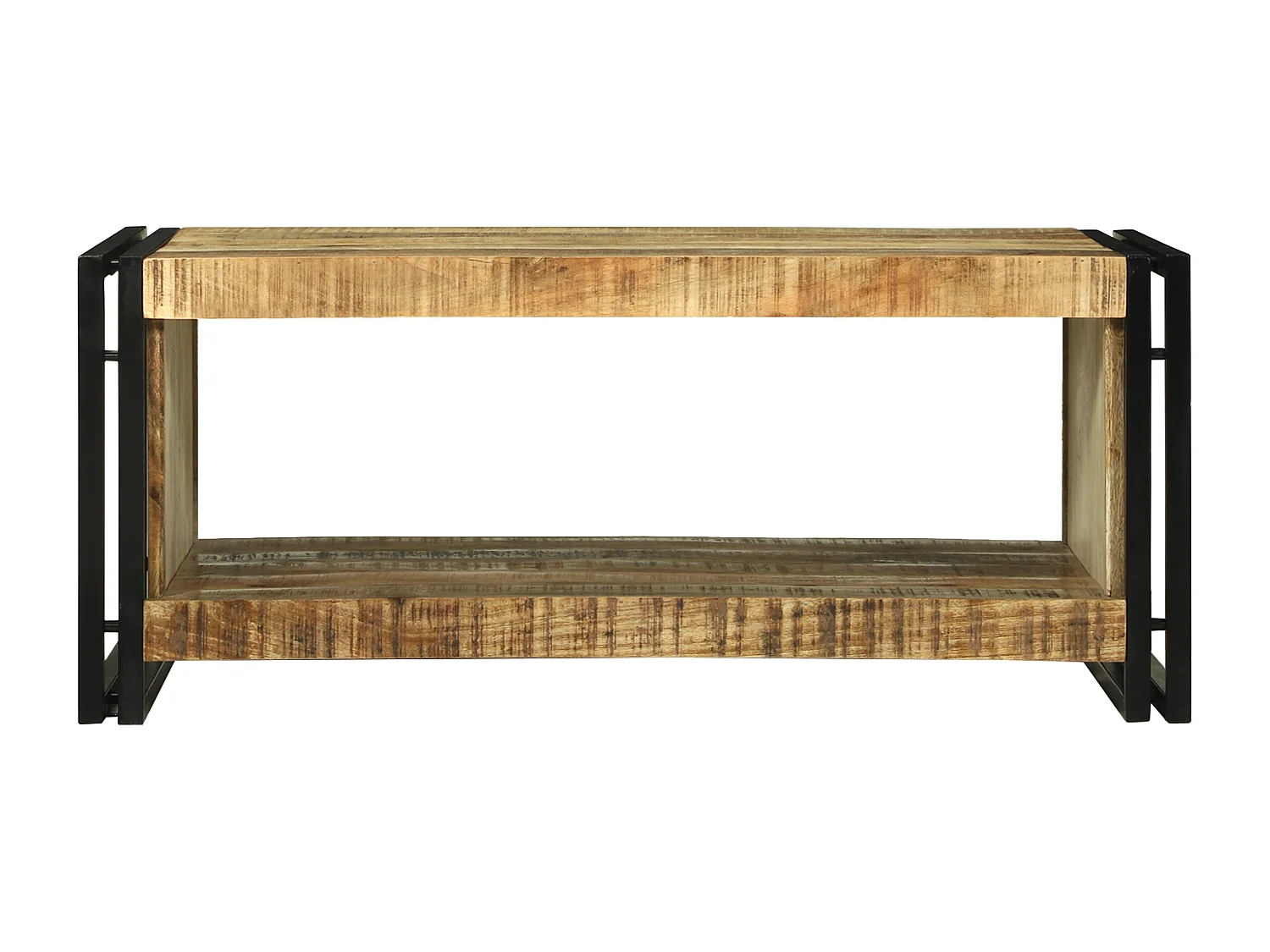 Table basse 90x50x38 cm Bois brut de mangue