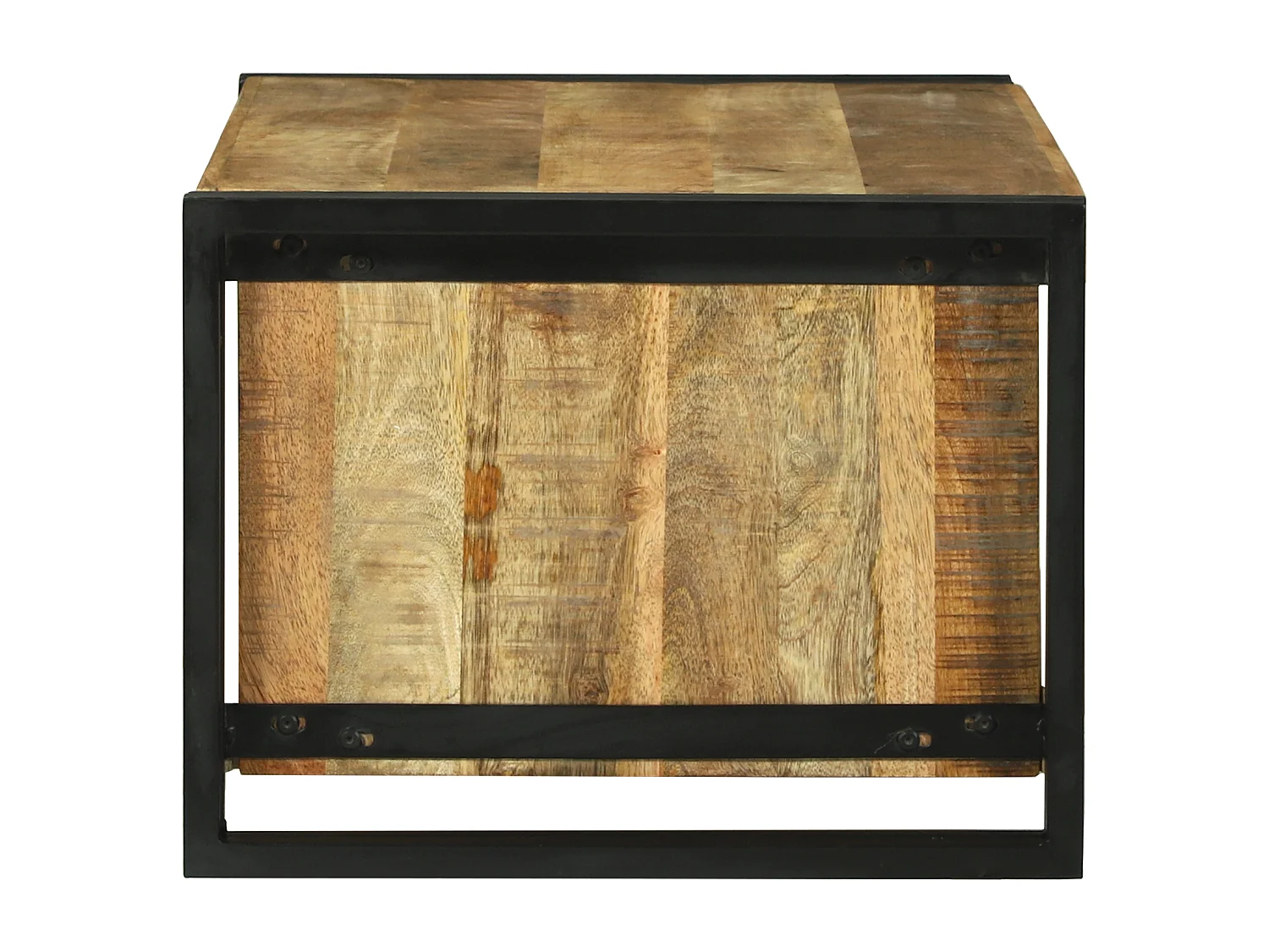 Table basse 90x50x38 cm Bois brut de mangue