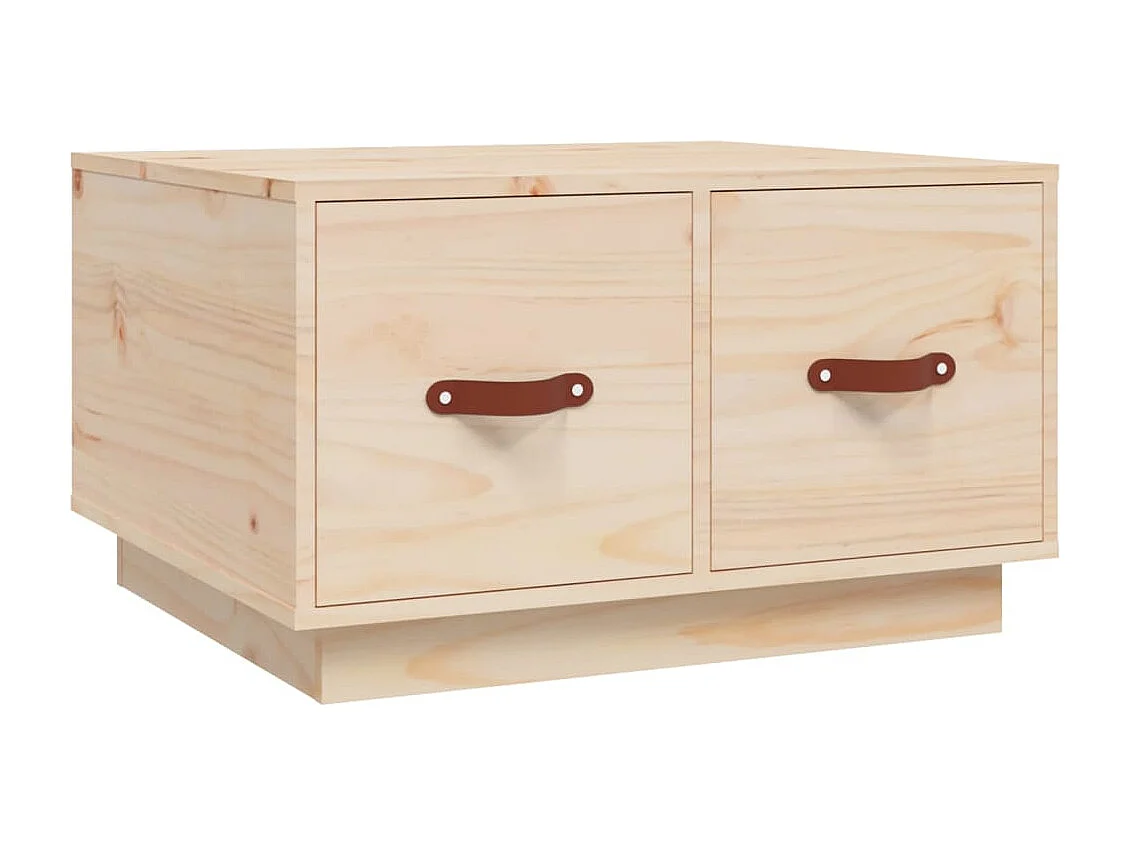 Table basse 60x53x35 cm Bois massif de pin