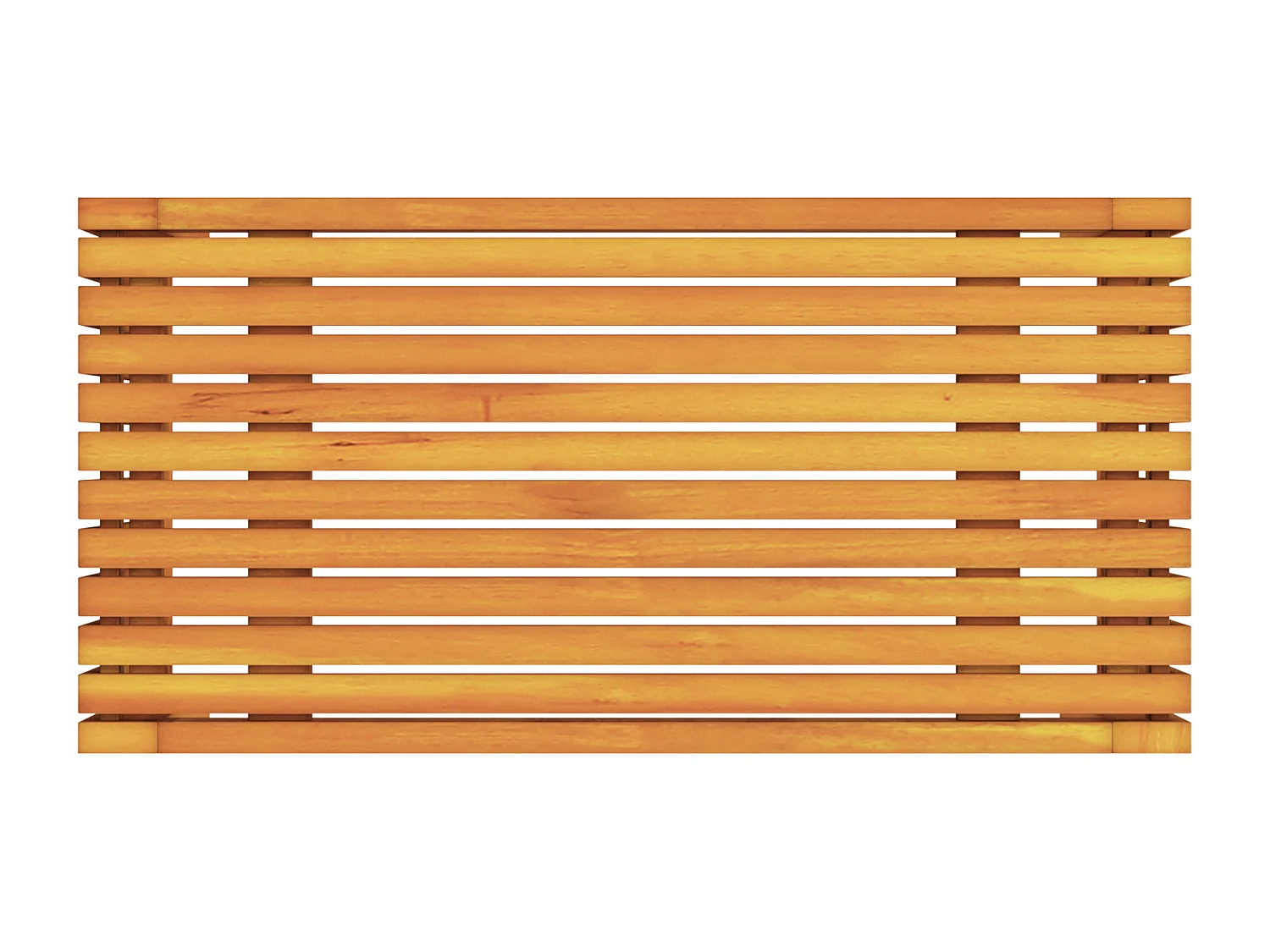 Table Basse de Jardin 70x35x35 cm Bois Massif Acacia